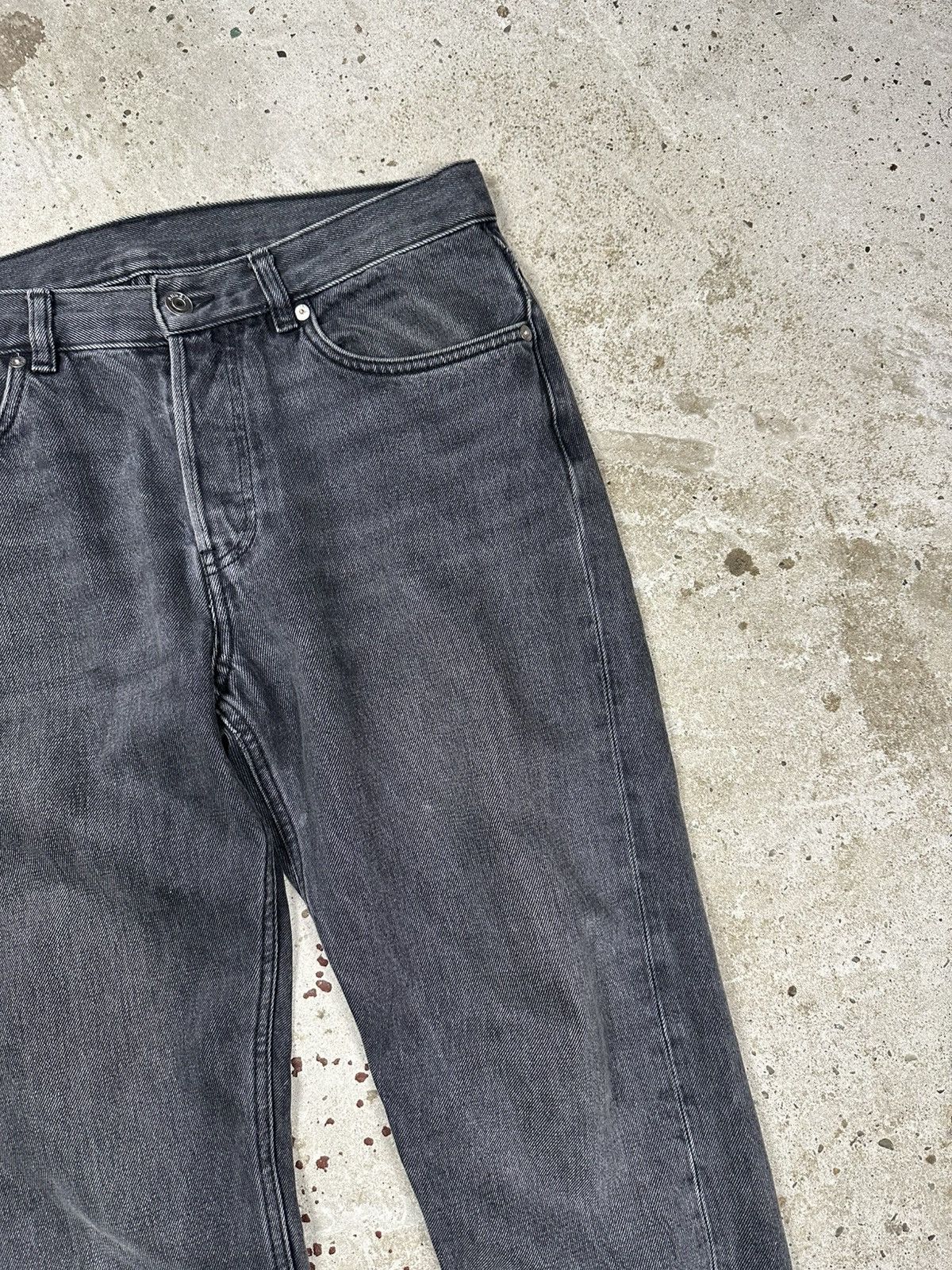Arket Arket Regular Cropped Jeans Denim Pants Washed Grey Size US 31 - 6 Thumbnail