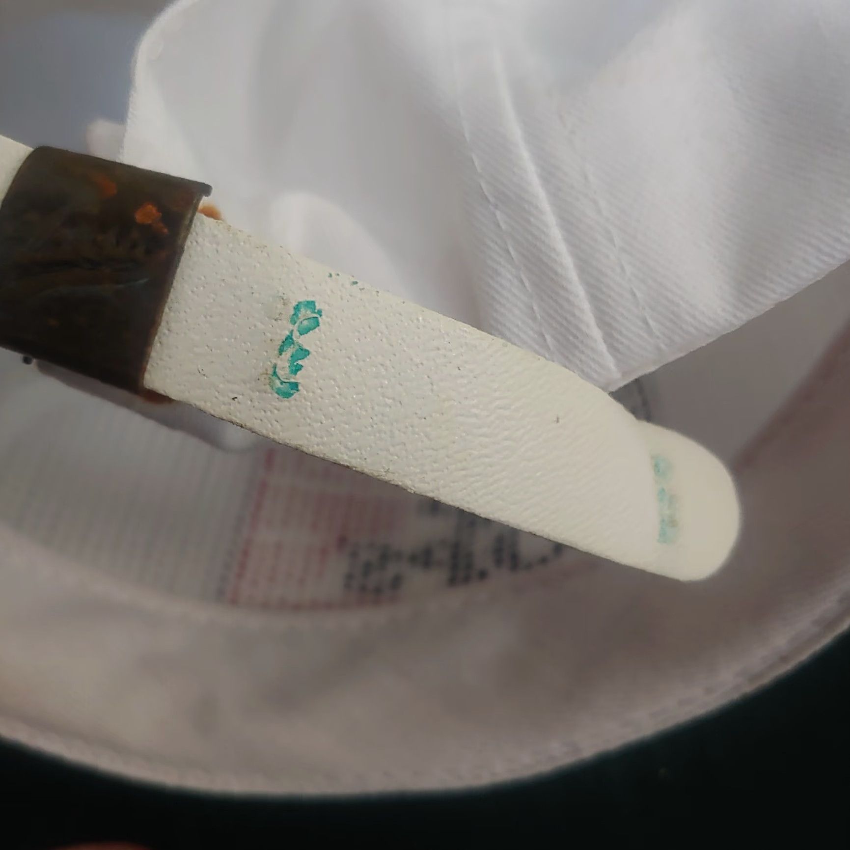 Vintage VINTAGE NAPO Top Cops Cap Hat USA Flag Police White Canvas Strap Back Flaws Classic Sportswear Men Adjustable Embroidered Canvas Cap Police Theme 90s? Size US M / EU 48-50 / 2 - 7 Thumbnail