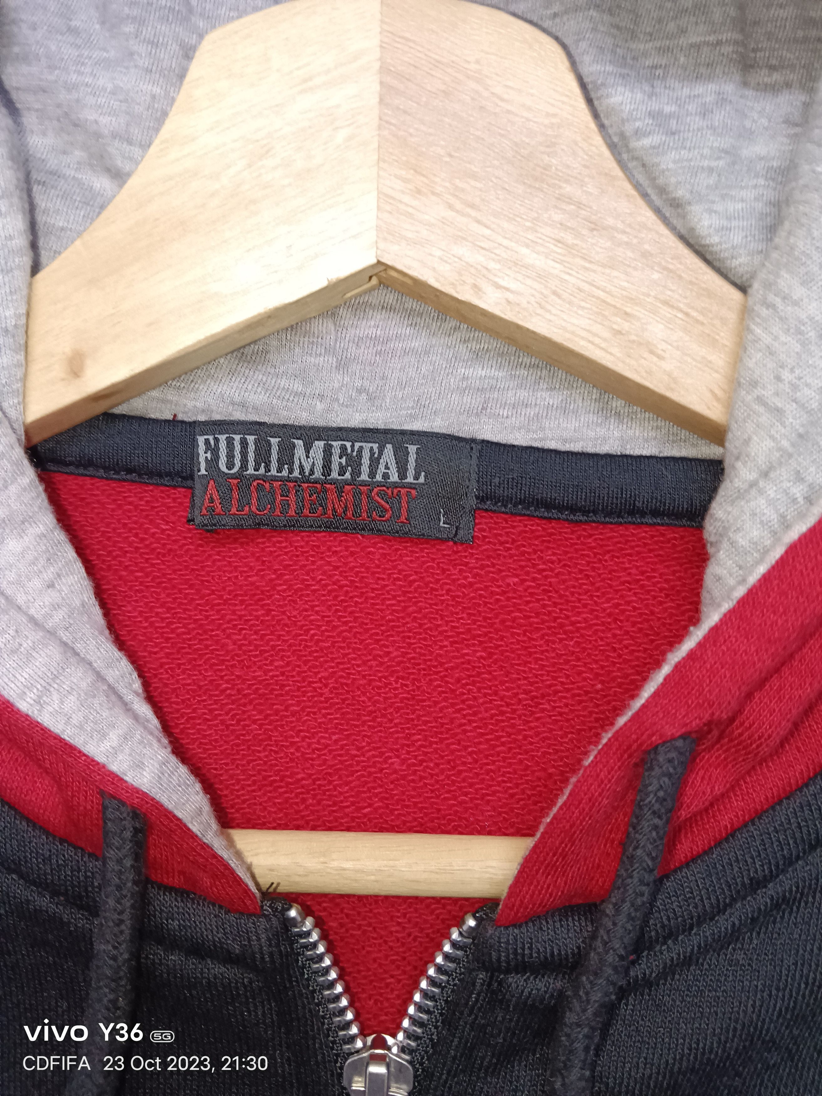 Alchemist Hot🔥🔥Fullmetal Alchemist Varsity Wool Hoodies Jacket Size US M / EU 48-50 / 2 - 4 Thumbnail
