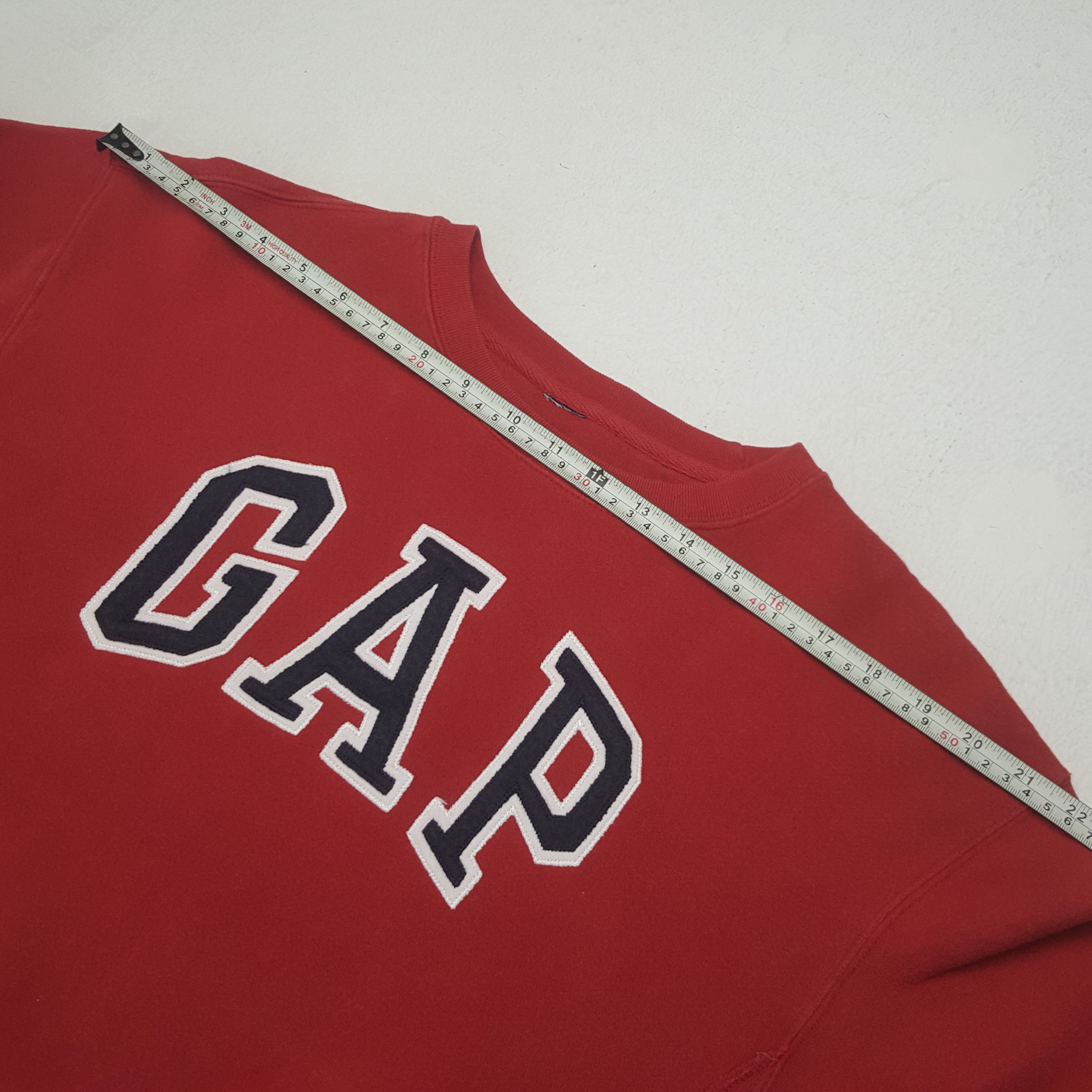 Gap × Vintage Vintage Gap American Streetwear Sweatshirt C288N17 Size US M / EU 48-50 / 2 - 5 Thumbnail
