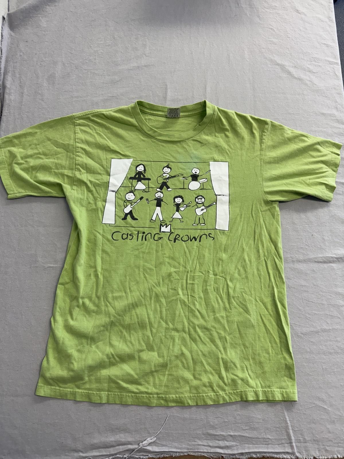 Designer Y2K Casting Crowns T-shirt Stick Doodles of the Band - L Size US L / EU 52-54 / 3 - 1 Thumbnail