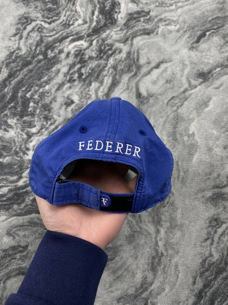 Nike Nike AeroBill Roger Federer Big Logo RF Baseball Cap Size ONE SIZE - 4 Thumbnail