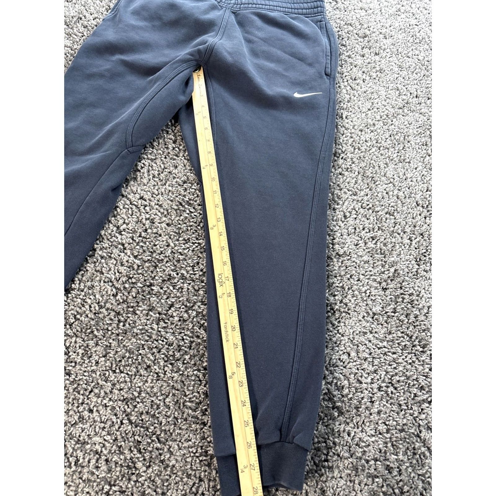 Nike Nike Sportswear Club Sweatpants Mens Size Medium Blue Jogger Pant Regular Fit Size US 31 - 2 Thumbnail