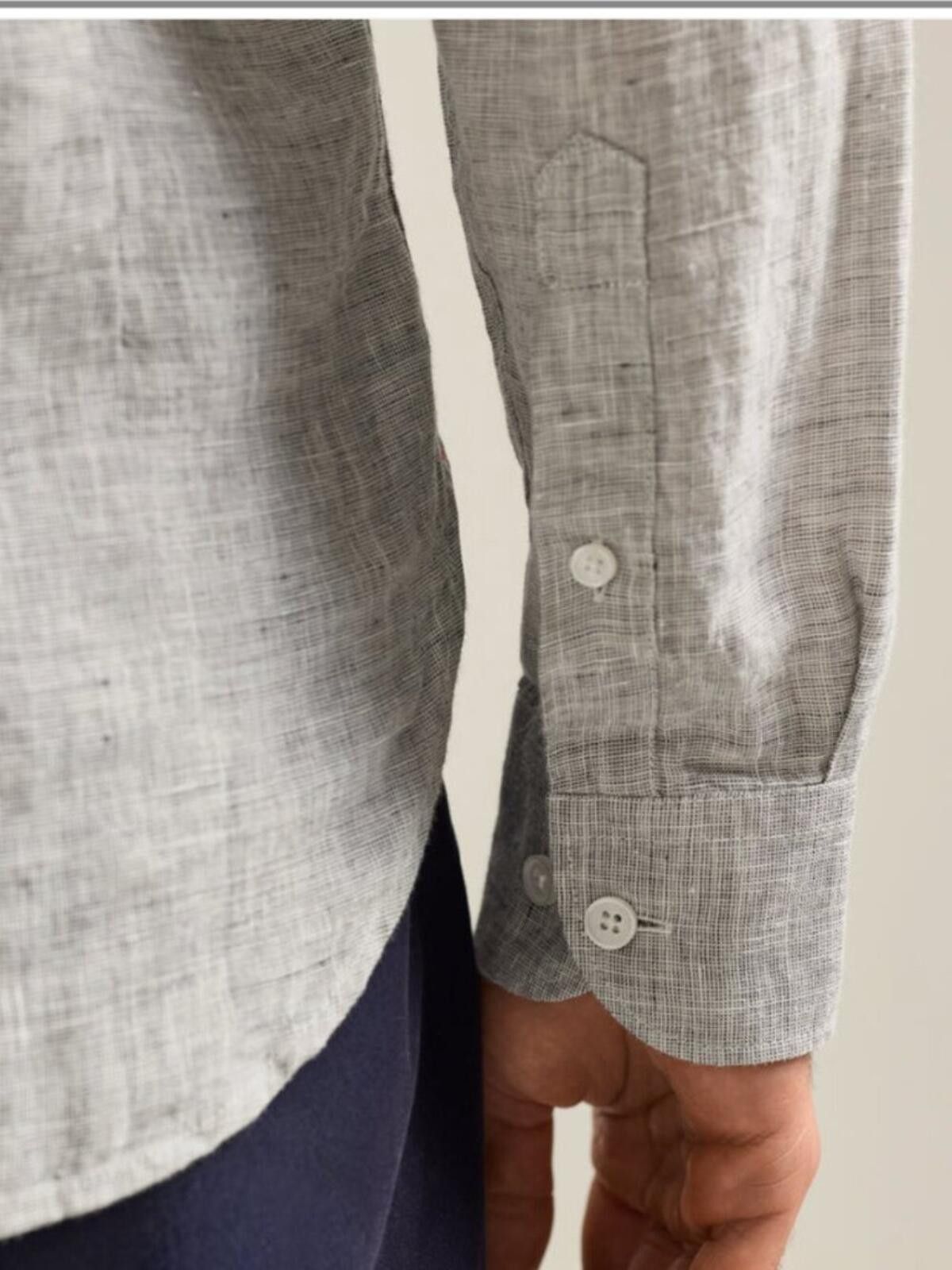 Orlebar Brown Orlebar Brown Giles Linen Tailored Fit Linen Shirt Size US S / EU 44-46 / 1 - 4 Thumbnail