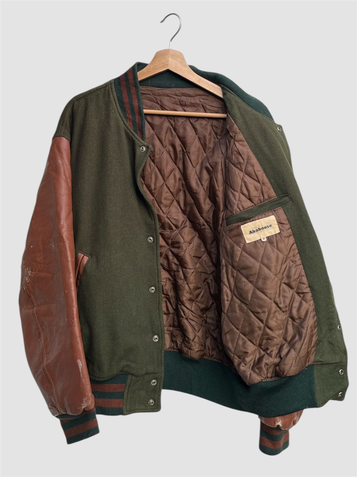 ABAHOUSE Vintage ABAHOUSE Stadium Jacket Size US L / EU 52-54 / 3 - 3 Thumbnail
