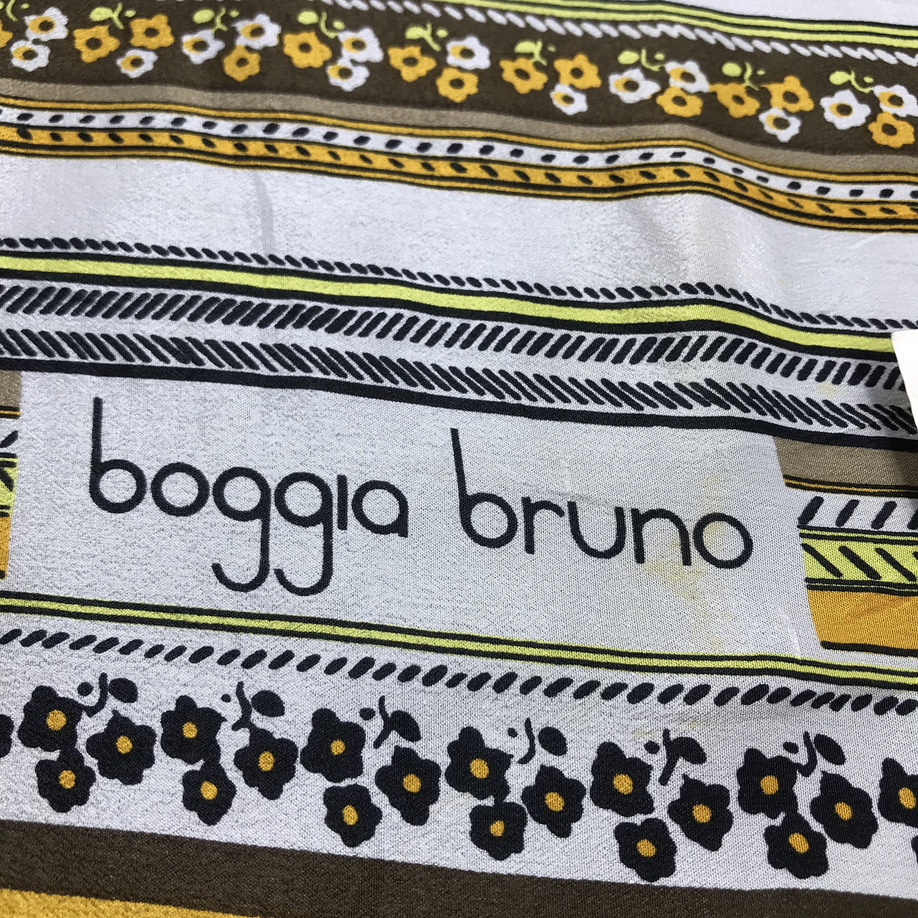Japanese Brand Boggia Bruno Silk Scarf M130 Size ONE SIZE - 3 Thumbnail