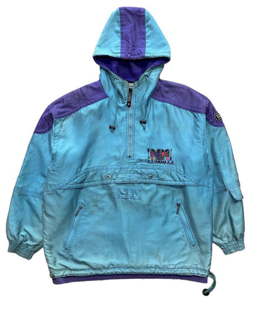 Vintage × Yamaha Vtg Yamaha Hoodie Anorak Jacket Size US XL / EU 56 / 4 - 2 Thumbnail