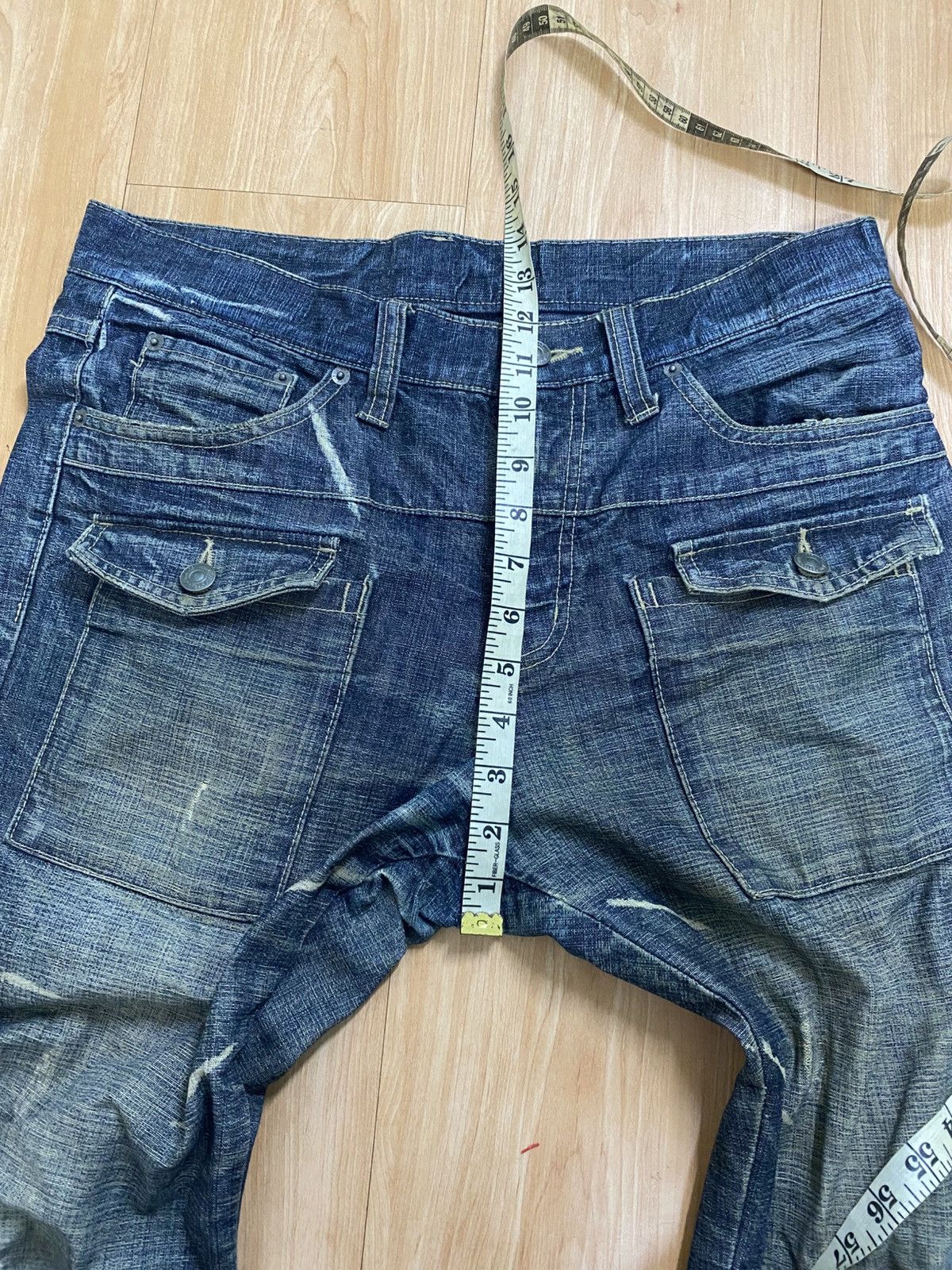 PPFM PPFM Distressed Jeans – VERY RARE ARCHIVE Size US 34 / EU 50 - 15 Thumbnail