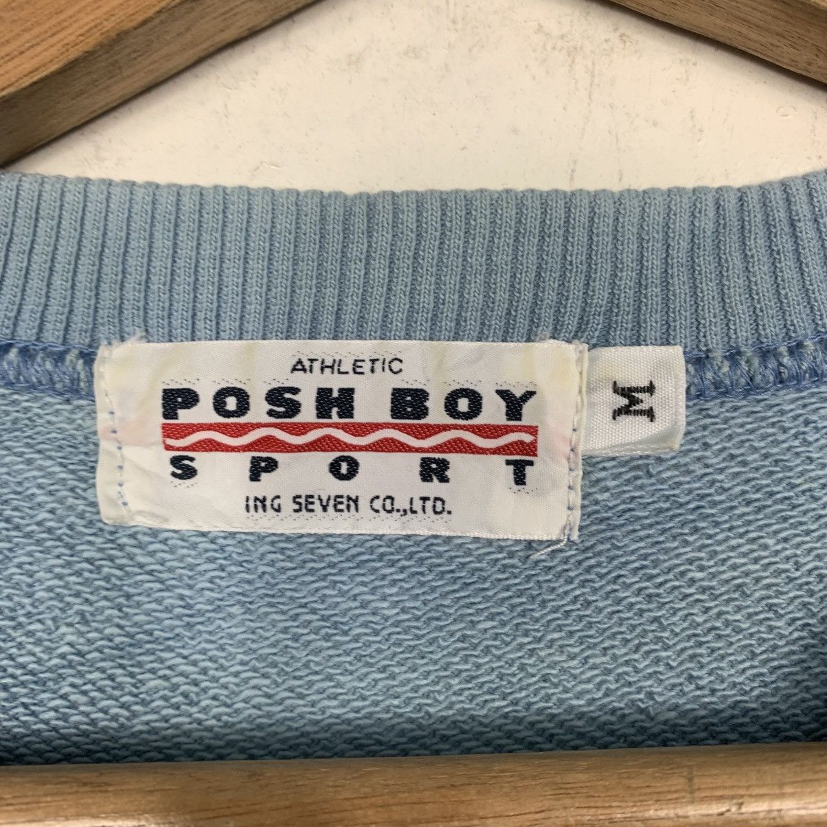 Japanese Brand Poshboy Sport Crewneck Sweatshirt Size US M / EU 48-50 / 2 - 11 Thumbnail