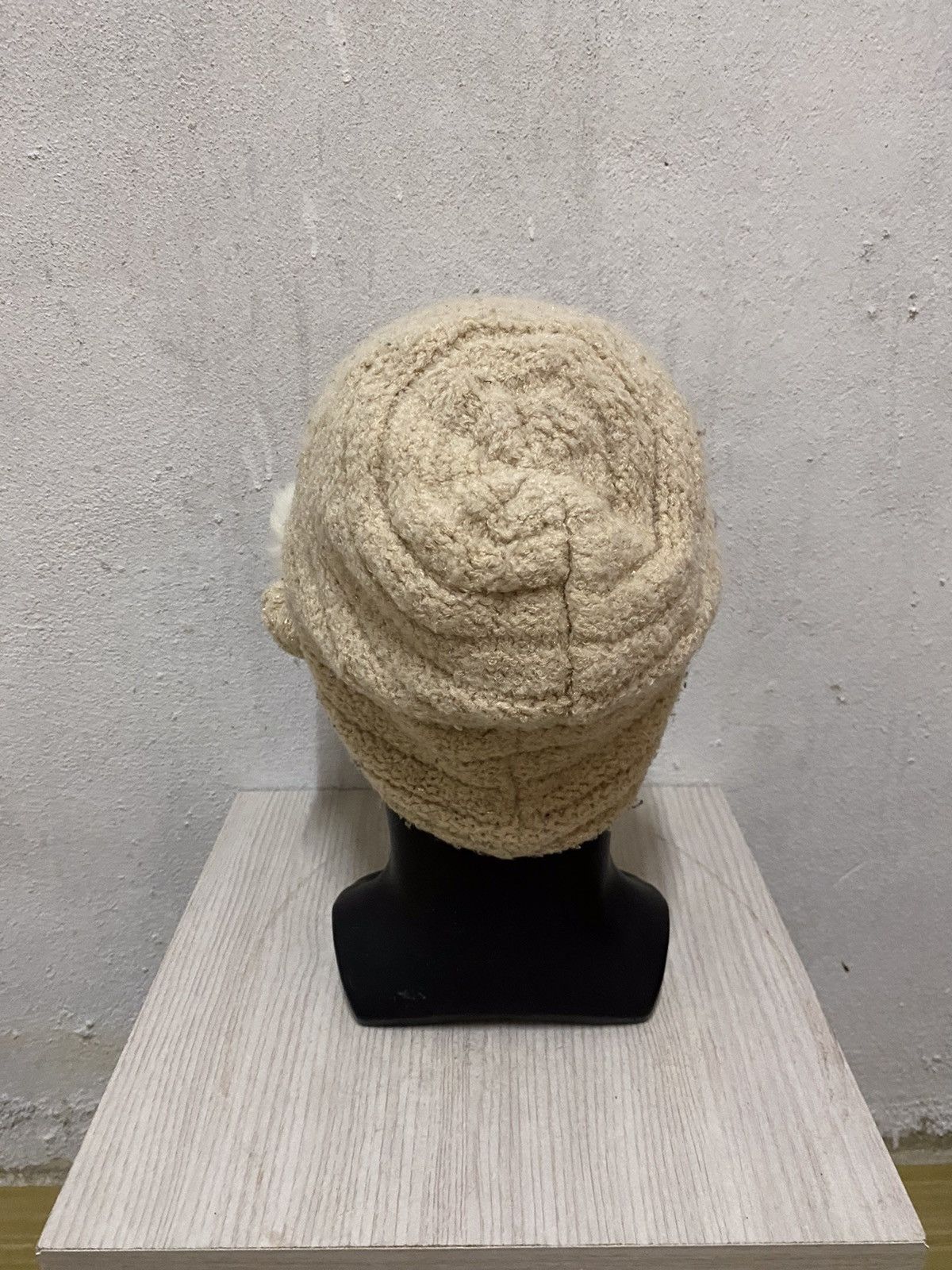 Japanese Brand Cypres Colline Knit Beanie Hat Size ONE SIZE - 4 Thumbnail