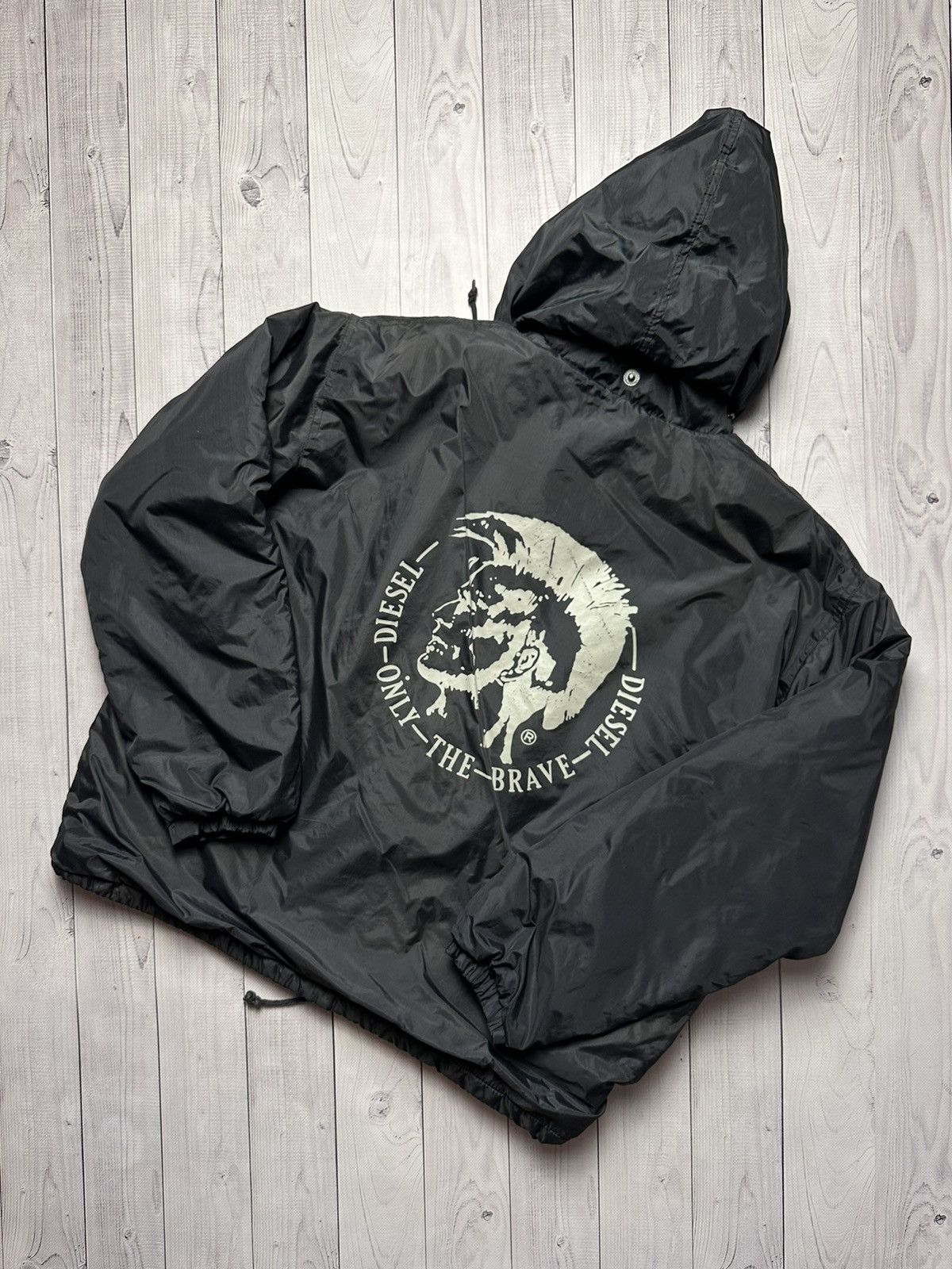 Diesel × Streetwear × Vintage Vintage Diesel jacket big logo