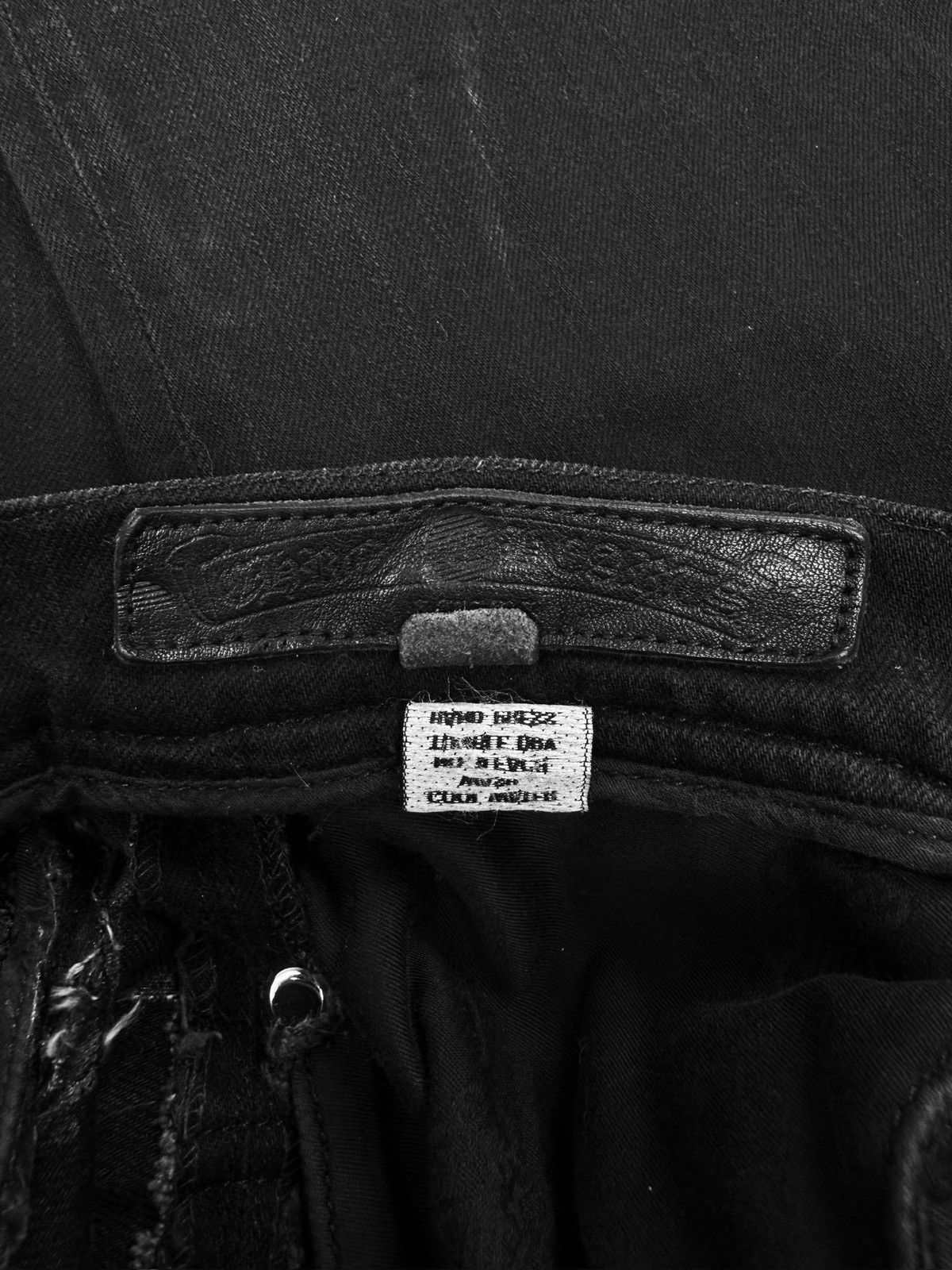 Chrome Hearts Chrome Hearts ‘Fatigue’ 9 Cargo Pocket Fleur Knee Washed Denim Pants Size US 30 / EU 46 - 7 Thumbnail
