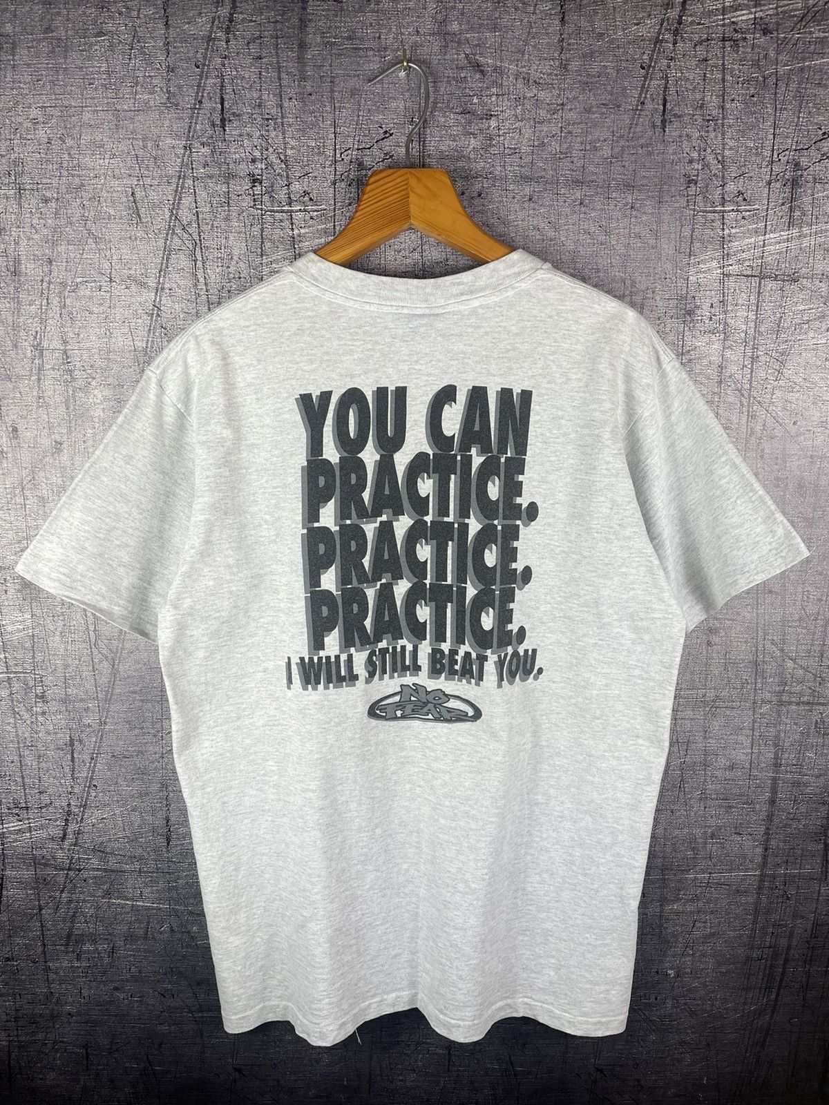 No Fear Vintage 90’s No Fear “You Can Practice” T Shirt Size US L / EU 52-54 / 3 - 2 Thumbnail