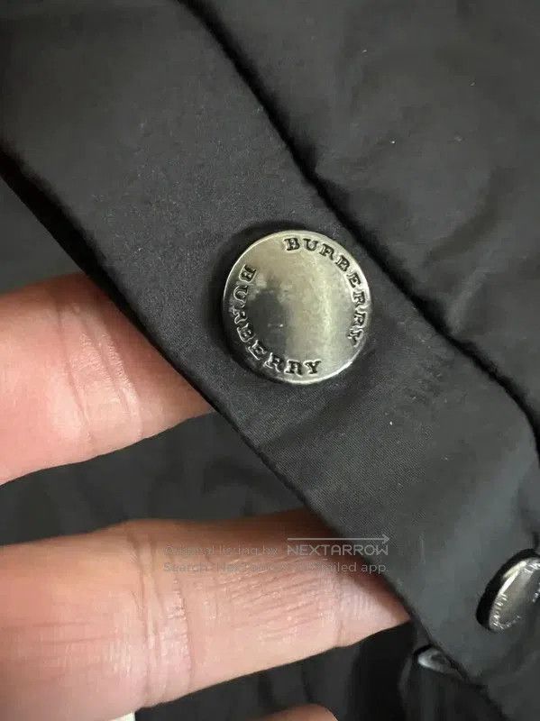 Burberry Burberry Black Cotton Men's Long Sleeve Jacket. Size US XL / EU 56 / 4 - 6 Thumbnail