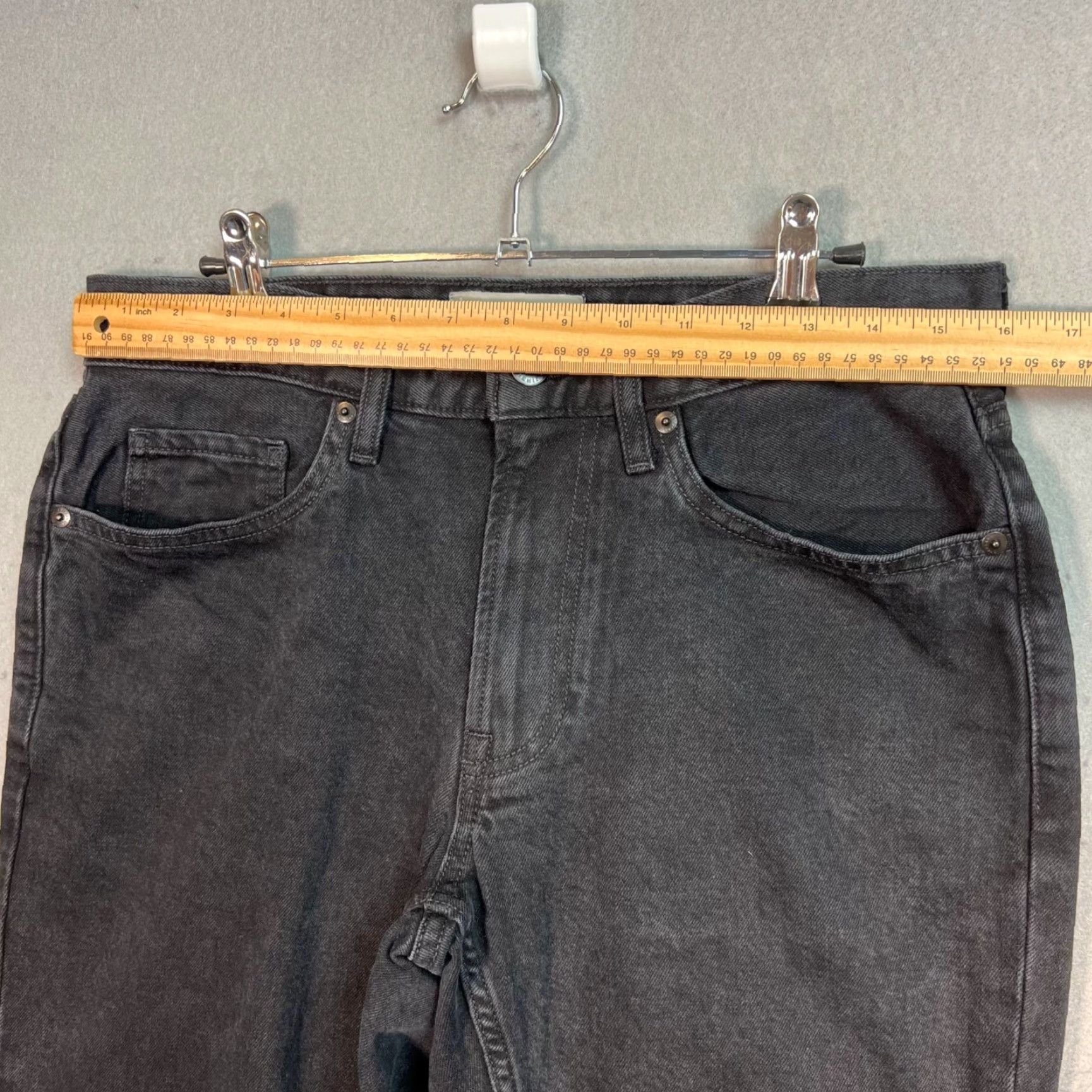 Everlane Everlane Womens Slim Fit Organic Cotton Black Jeans Denim Size 30 Size 30" / US 8 / IT 44 - 5 Thumbnail