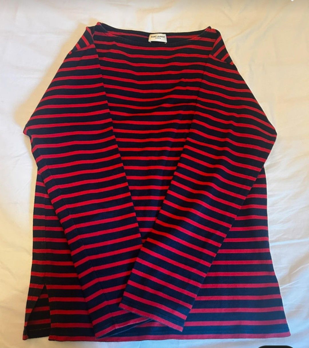Archive saint Laurent boat neck AW 2005