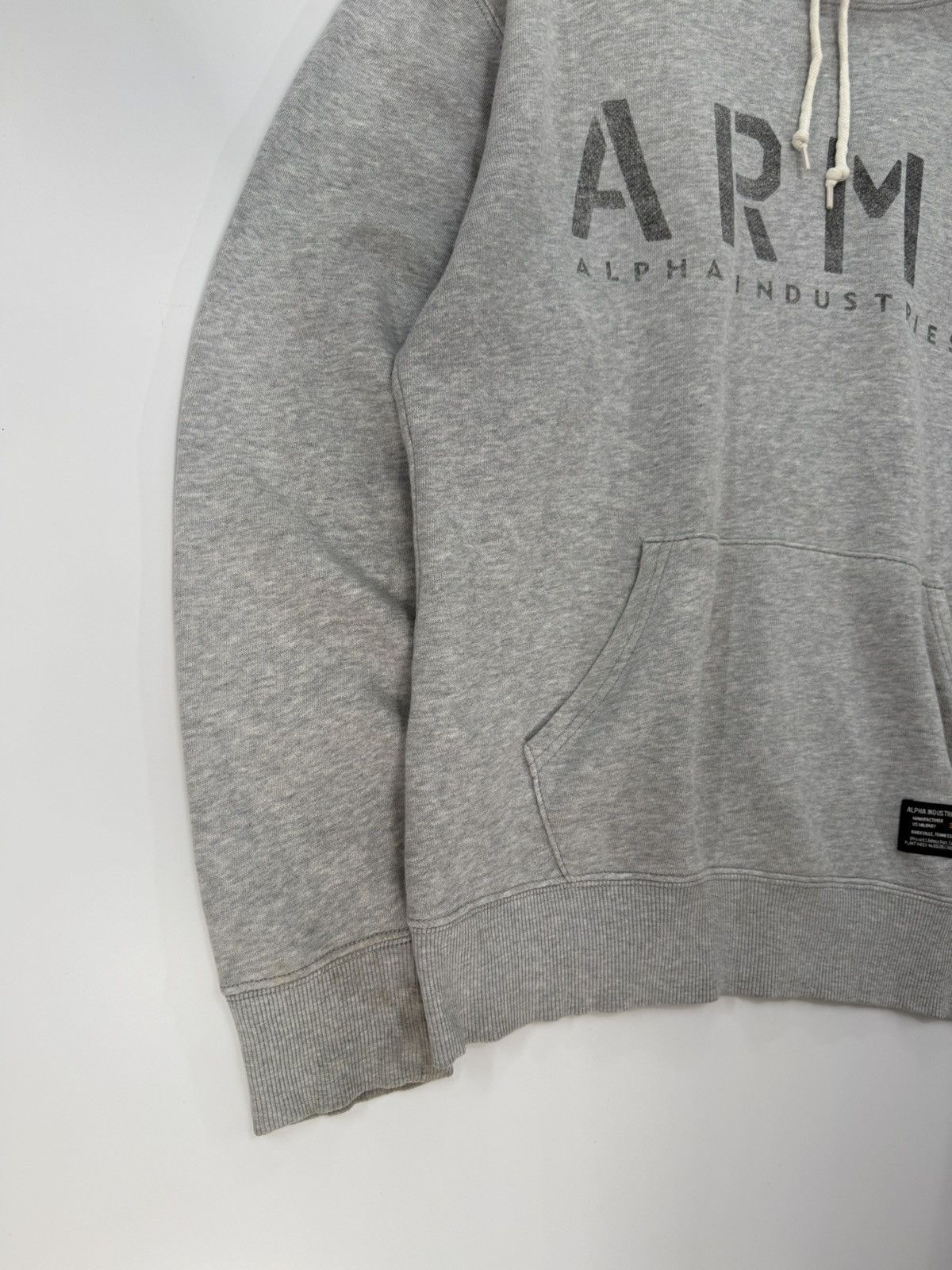 Alpha Industries 🔥 Vintage Y2K Alpha Industries "Army" oversized Hoodie - M Size US M / EU 48-50 / 2 - 3 Thumbnail