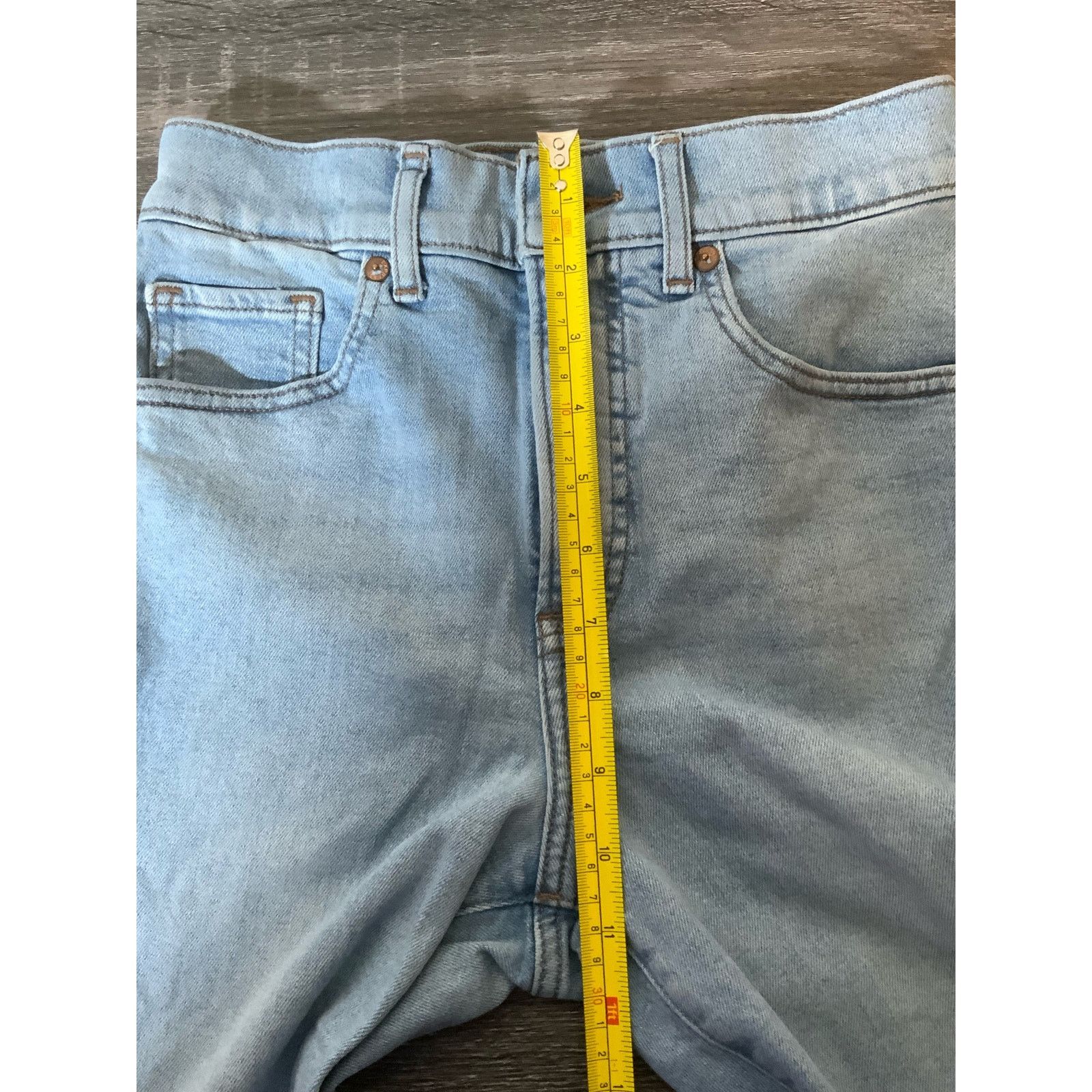 Express Express Super High Rise Straight Jeans Denim Pants Women’s 0 Size 25" / US 0 / IT 36 - 7 Thumbnail
