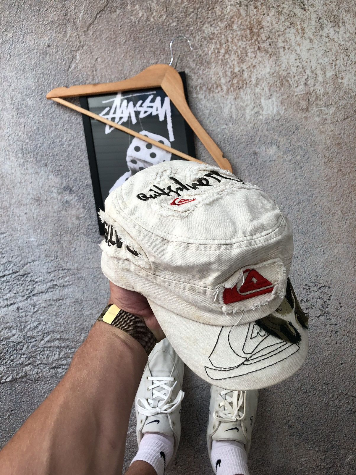 Quiksilver × Vintage Vintage Quiksilver cap Size ONE SIZE - 1 Thumbnail