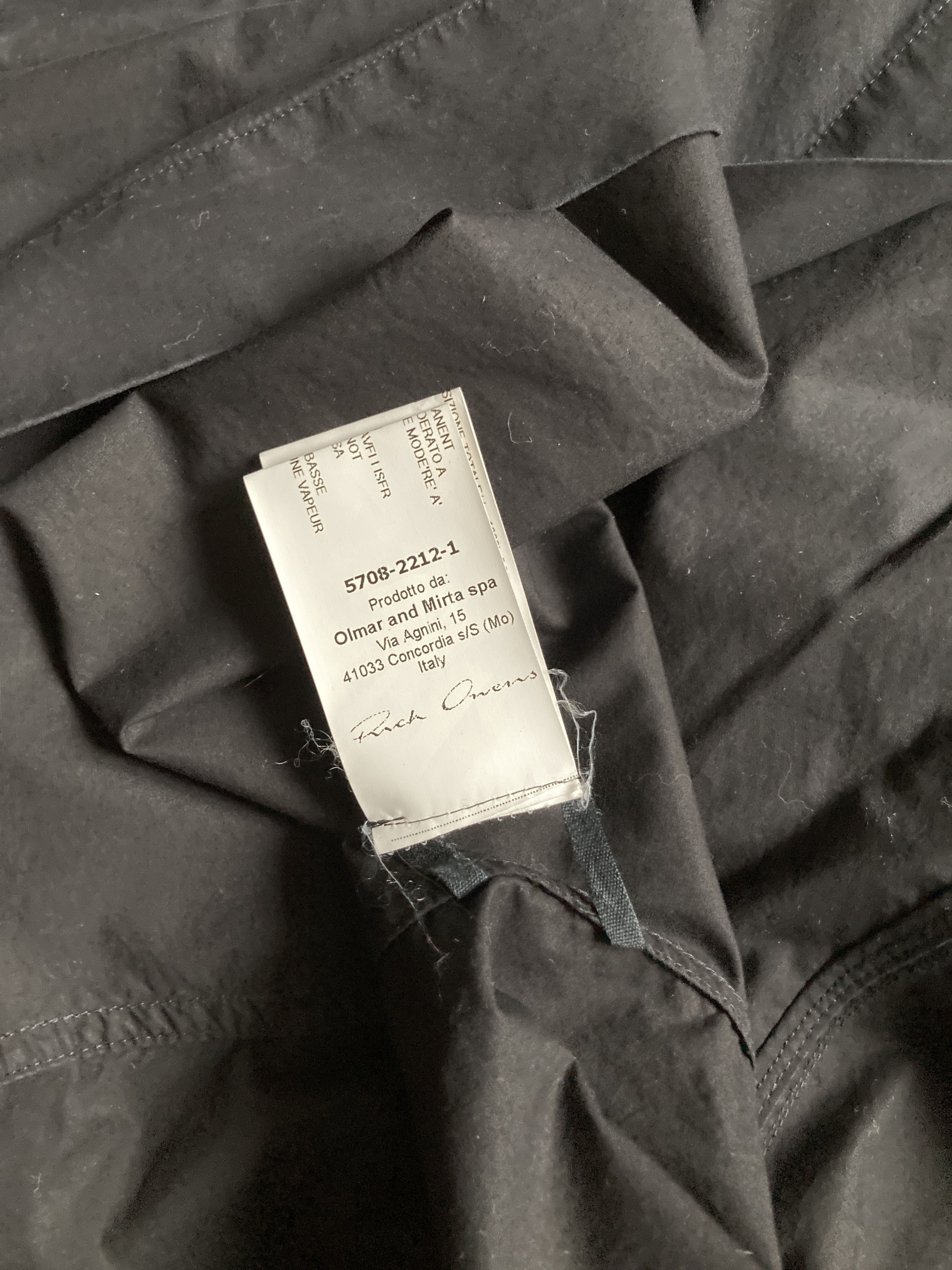 Rick Owens F/W 15 “SPHINX” Front Pocket Longsleeve Tunic M Rick Owens Size US M / EU 48-50 / 2 - 16 Thumbnail