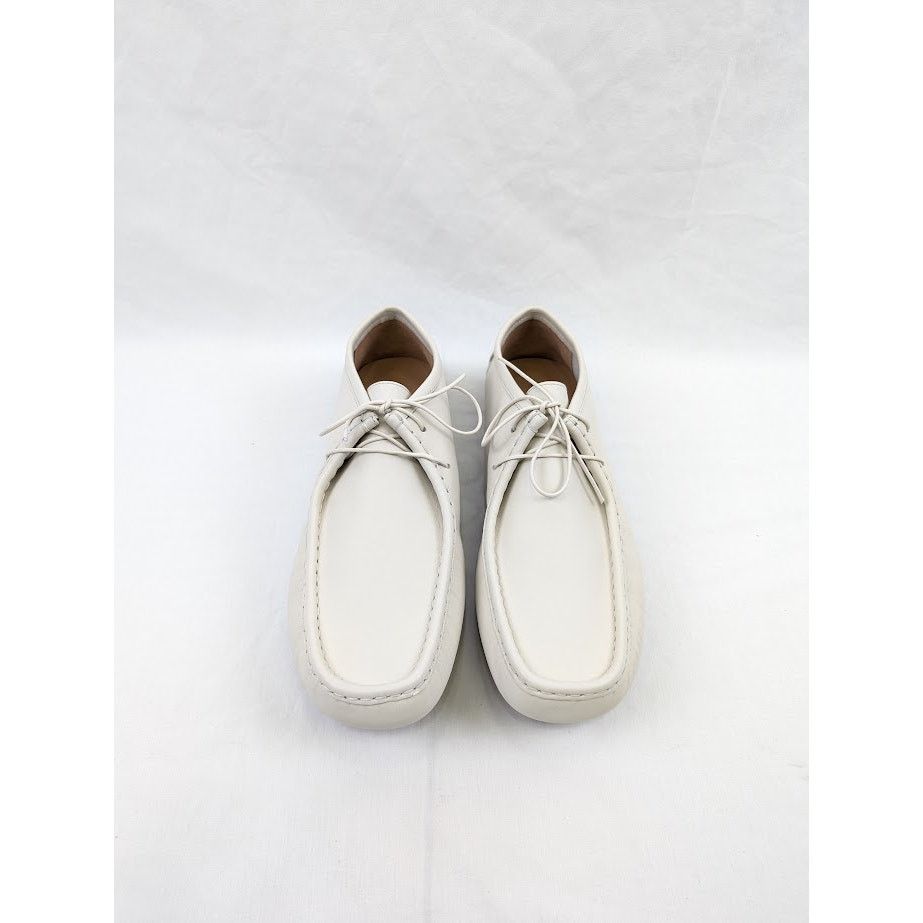 Bottega Veneta o1rshd1 Calf Pelle Scarpa Chester Shoes in Cream Size US 9 / EU 42 - 18 Thumbnail