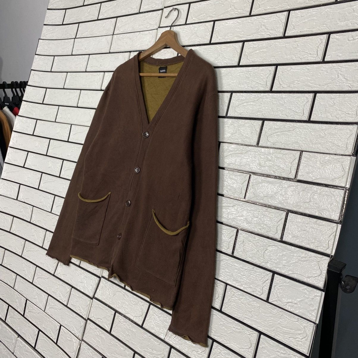 Japanese Brand 📌Vintage Cardigan Button Jacket Indigo Unbrand Issey Miyake Size M / US 6-8 / IT 42-44 - 3 Thumbnail