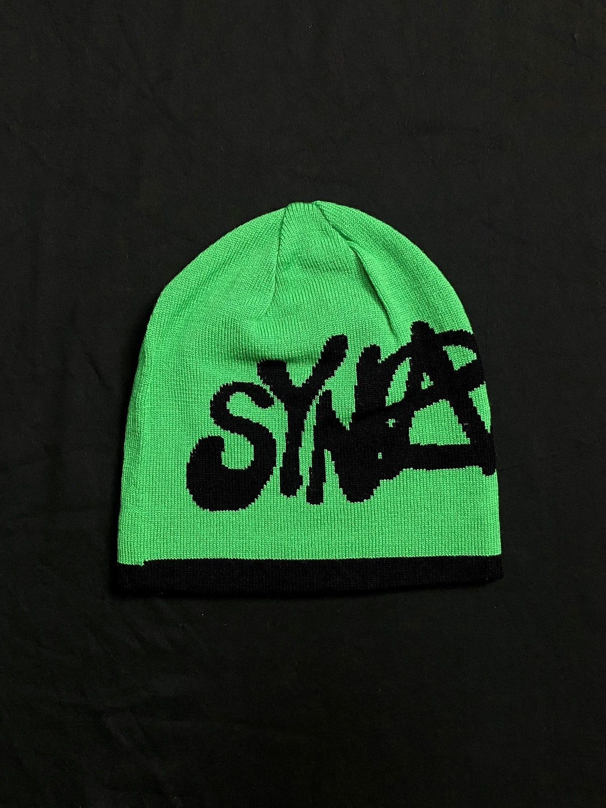 Japanese Brand Rare Syna World Synarchy Reversible No Cuff Knit Beanie OS Size ONE SIZE - 4 Thumbnail