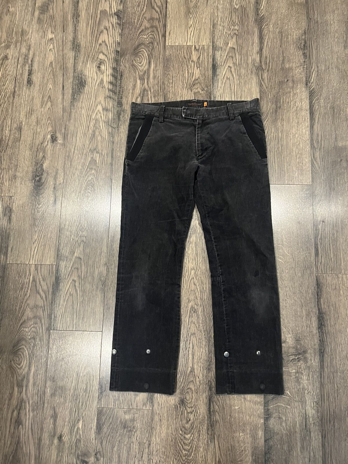 Image of Undercover Aw07 “Purple” Corduroy Pants in Black, Men's (Size 30)