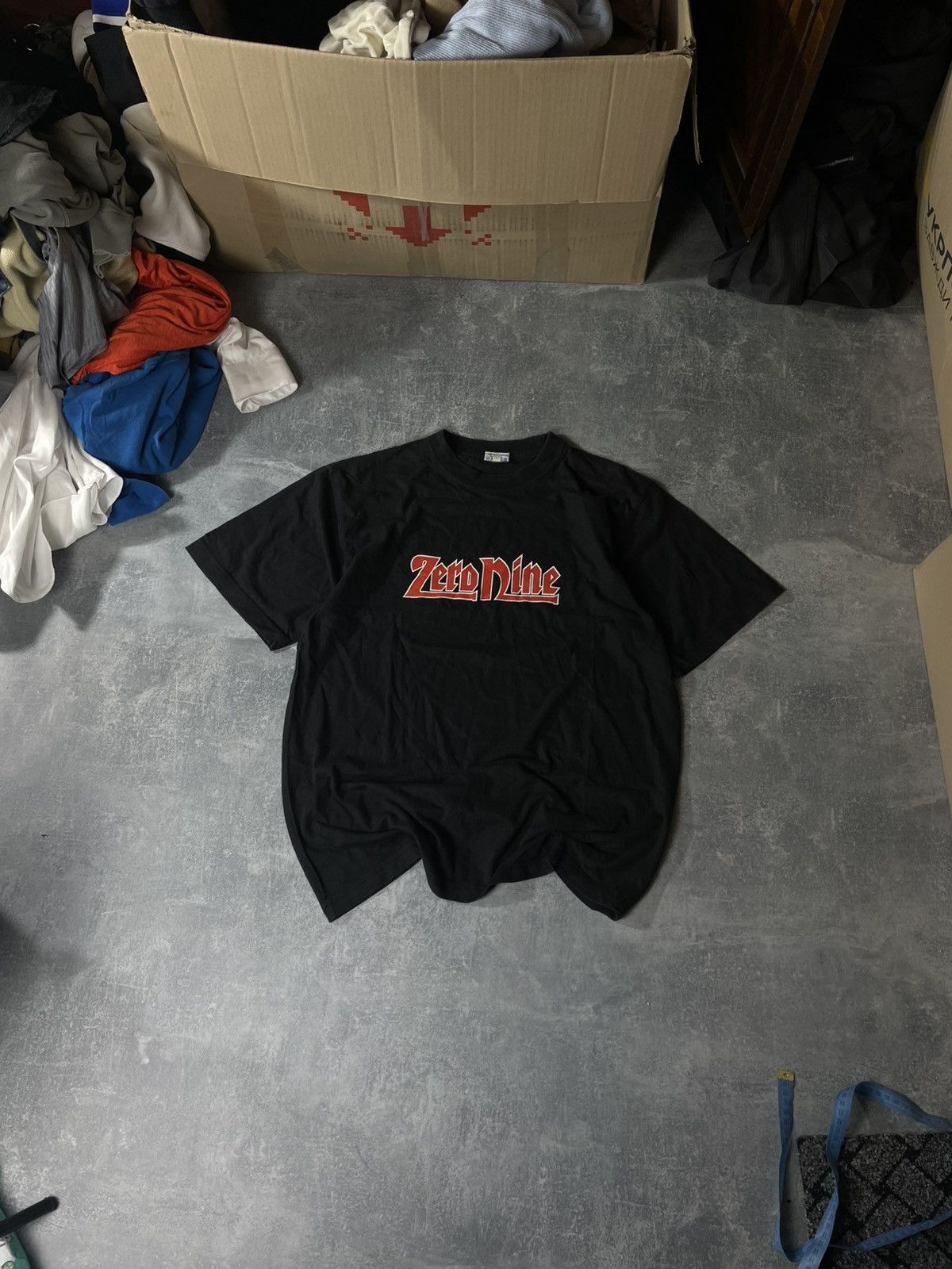 QUITE MAN SHOUTING Zero Nine vintage tee by James Harvest