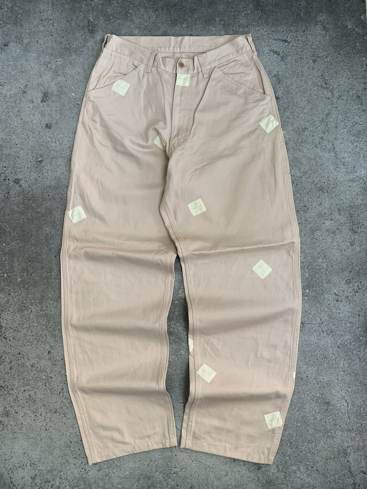 Japanese Brand × Karl Helmut KARL HELMUT PATCH WORK CARPENTER PANTS Size US 28 / EU 44 - 1 Thumbnail