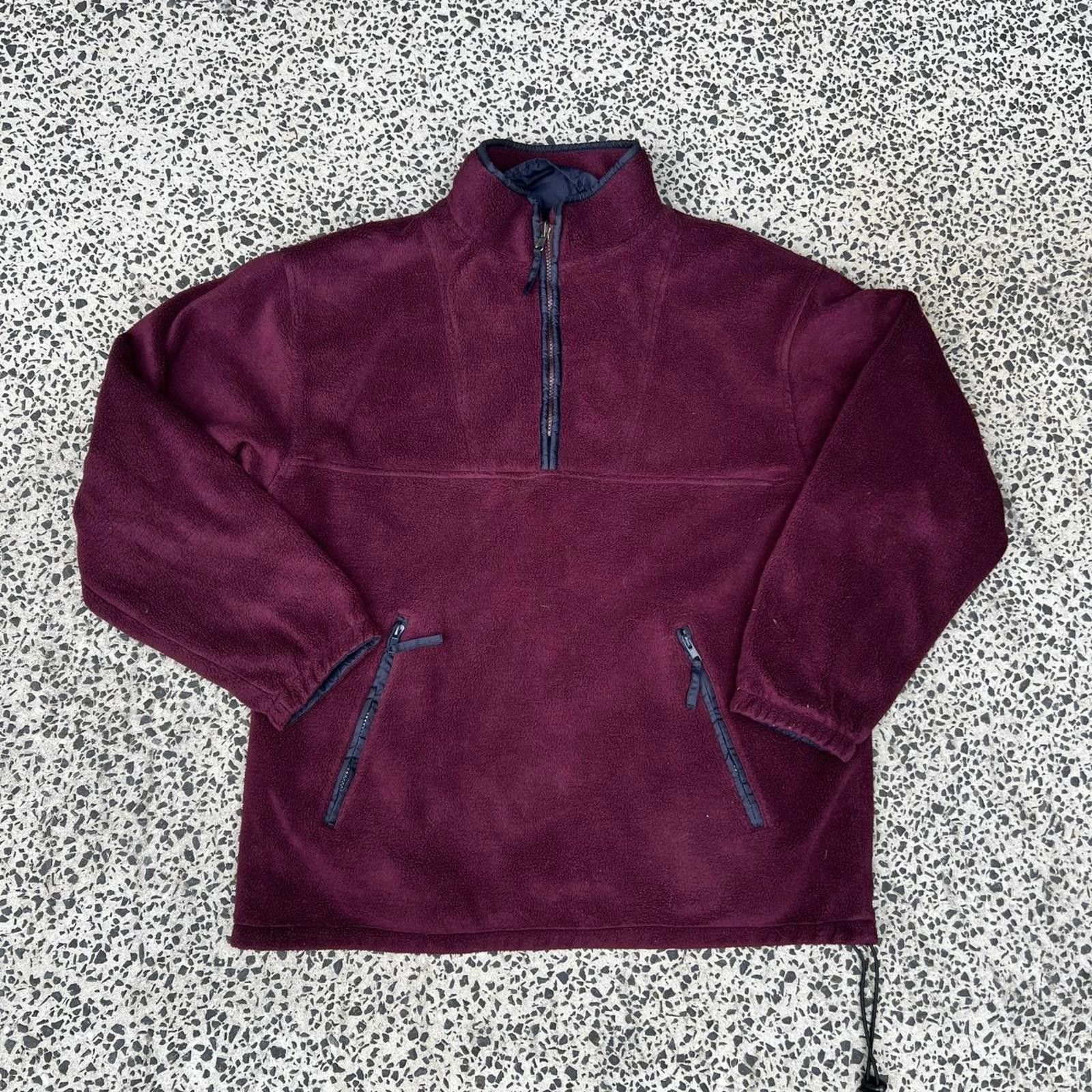 Kathmandu Reversable Stone River Quarter Zip Fleece Jacket ❄️ Size US L / EU 52-54 / 3 - 1 Thumbnail