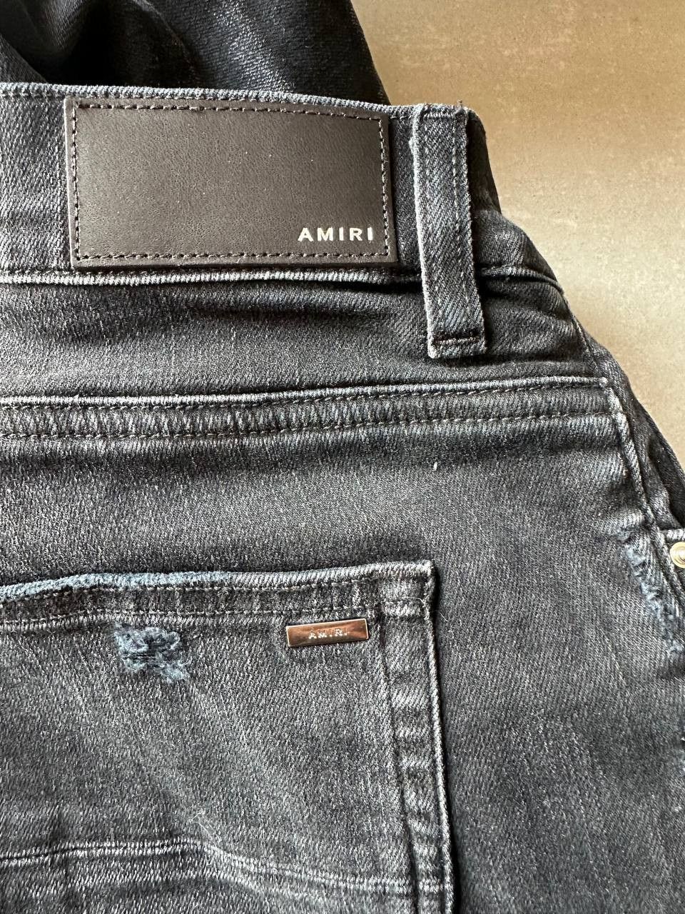 Amiri AMIRI LEOPARD TRASHER JEANS RARE Size US 31 - 9 Thumbnail