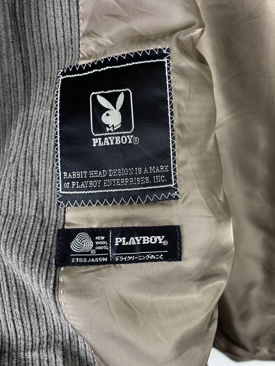 Playboy vintage playboy double breast wool corduroy jacket Size US L / EU 52-54 / 3 - 7 Thumbnail