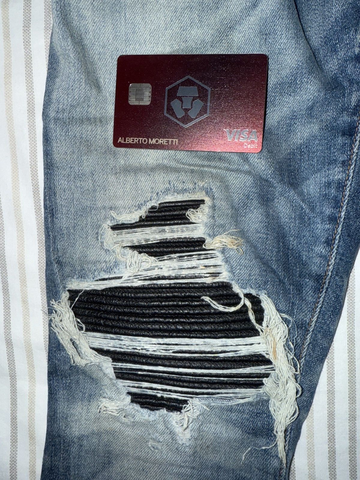 Amiri Amiri MX1 denim jeans - 2018 release!!! Size US 31 - 3 Thumbnail