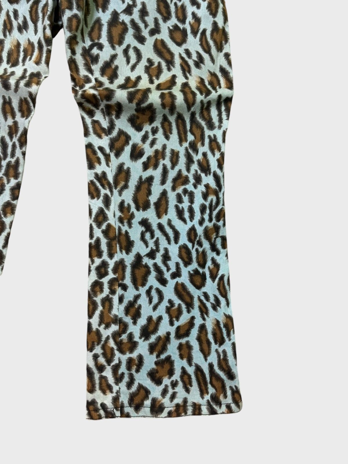 Hysteric Glamour MODAGOJI LEOPARD OVERPRINT FULLPRINTED DENIM Size 25" / US 0 / IT 36 - 7 Thumbnail