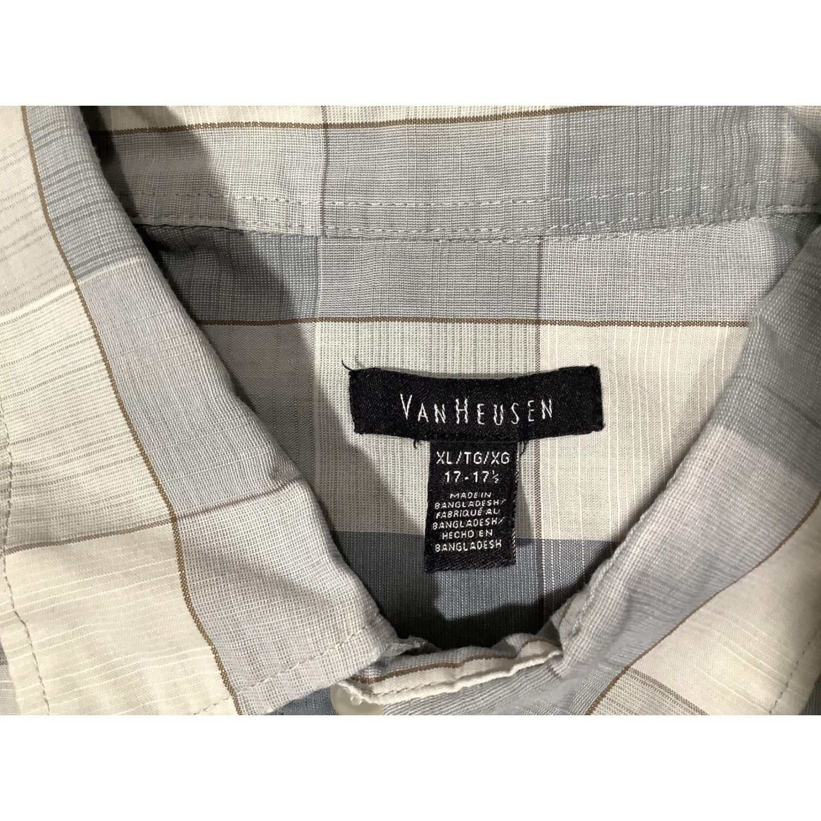 Van Heusen Van Heusen Mens XL Green Plaid Short Sleeve Button-Up Casual Shirt User: Van Heusen Mens XL Green Plaid Short Sleeve Button-Up Casual Shirt Size US XL / EU 56 / 4 - 4 Thumbnail