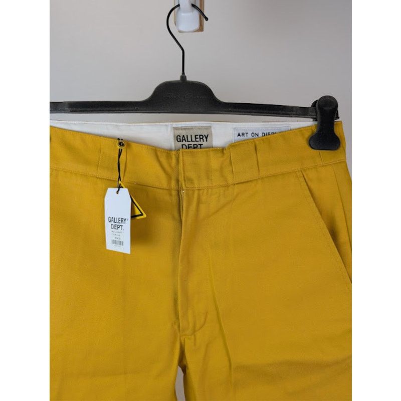 Gallery Dept. o1rshd1 LA Chino Flares Pants in Yellow Size US 32 / EU 48 - 8 Thumbnail
