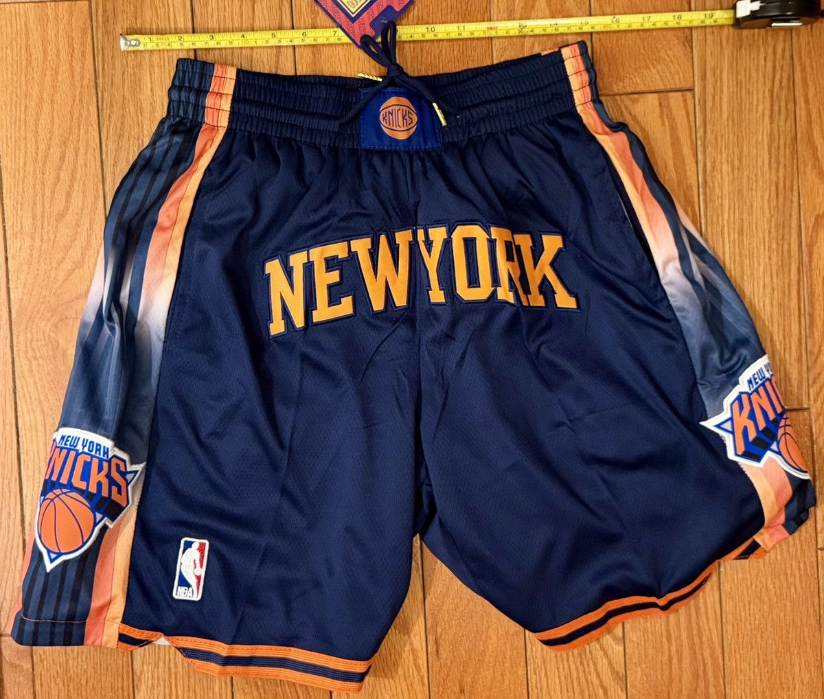 NBA New York Knicks large custom shorts Size US 36 / EU 52 - 1 Thumbnail