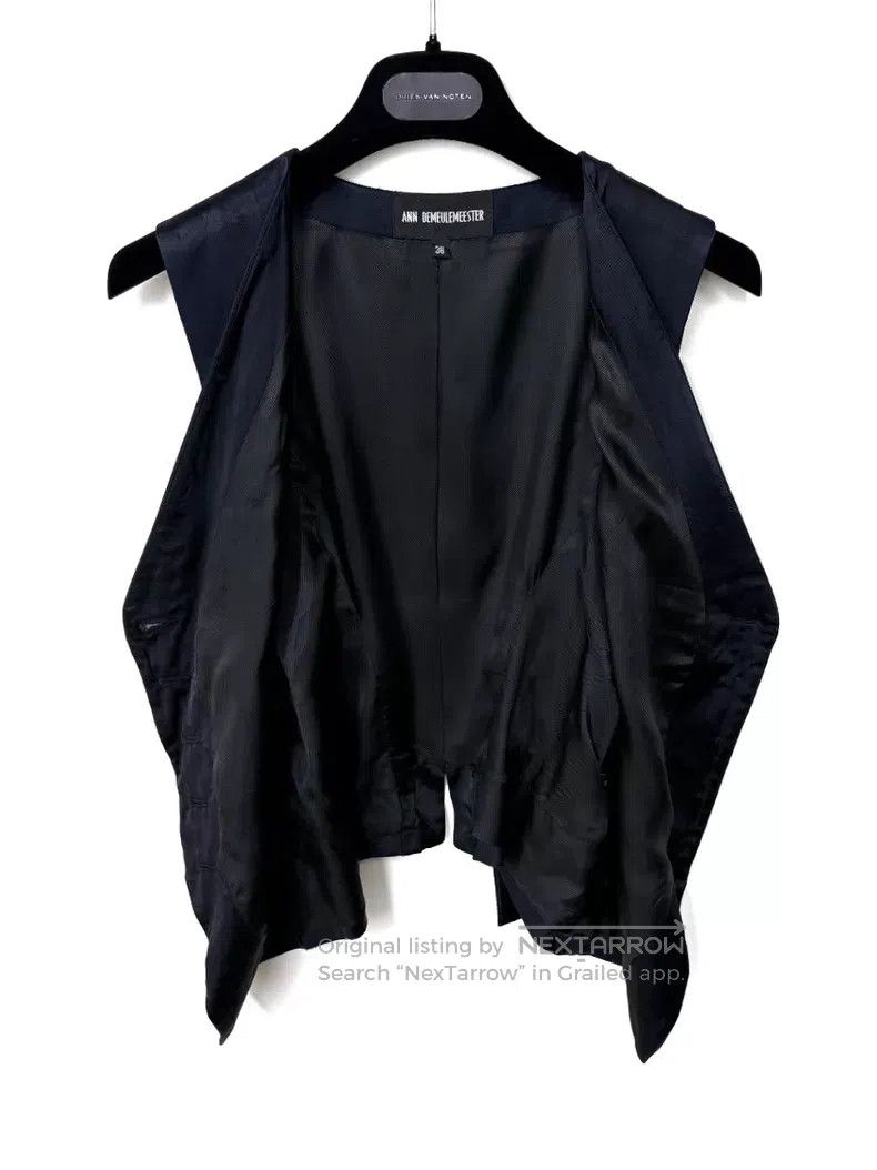 Ann Demeulemeester Ann Demeulemeester Spring/Summer 2014 SS Glossy Vest Size XS / US 0-2 / IT 36-38 - 6 Thumbnail