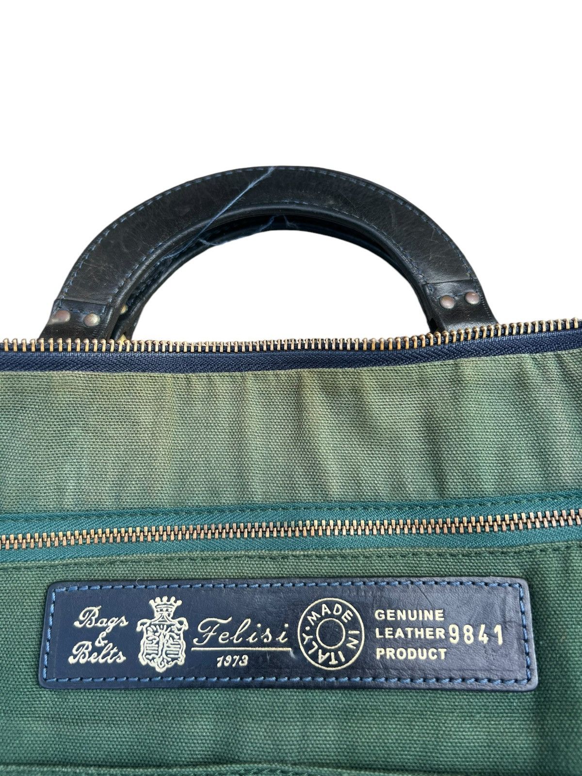 Felisi Felisi Distressed Scratches Patina Leather Bag Size ONE SIZE - 23 Thumbnail