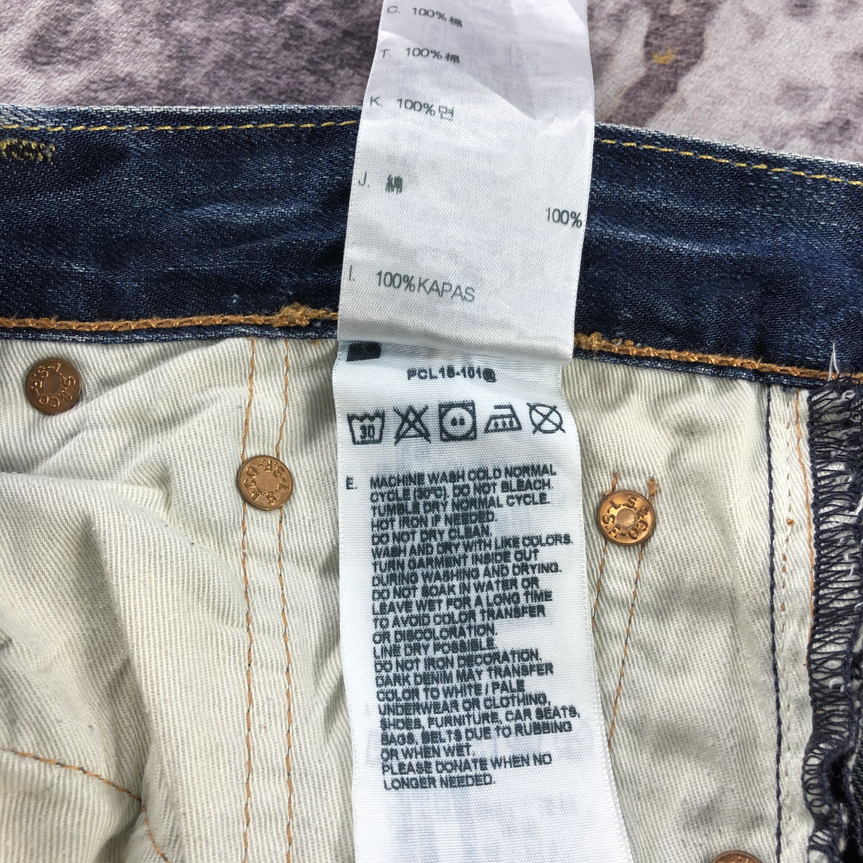 Levi's × Levi's Vintage Clothing × Vintage Vintage Ripped Levis 502 Jeans-JM2711 Size US 32 / EU 48 - 19 Thumbnail