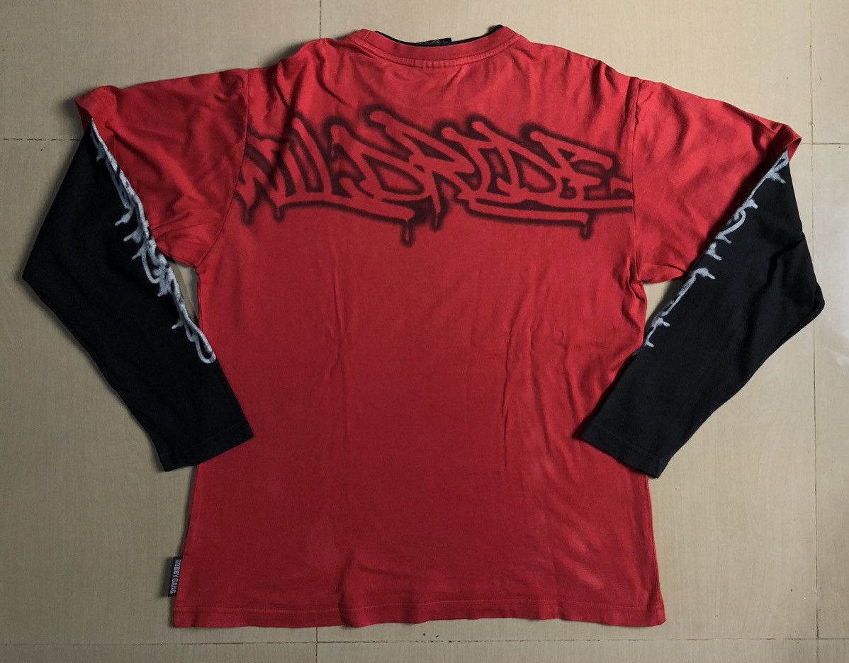 Other Vintage Bobby Gang Overprint Double Layer Longsleeve Size US L / EU 52-54 / 3 - 2 Thumbnail
