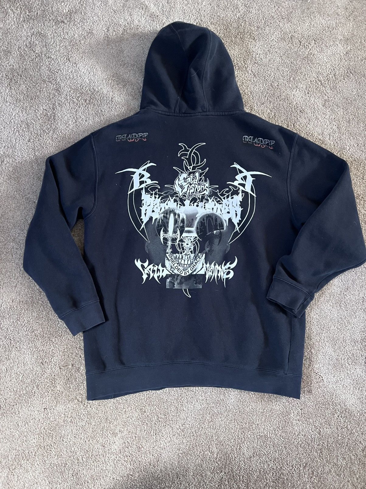 Drain Gang Bladee Cold Visions Anchor Hoodie Size US L / EU 52-54 / 3 - 2 Thumbnail