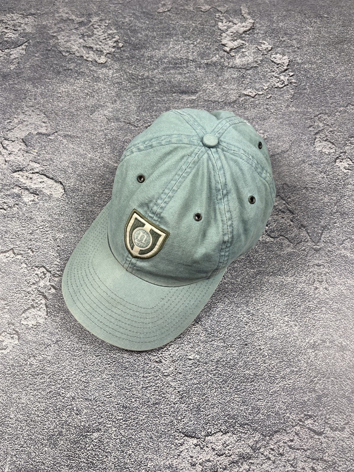 Nike × Vintage Nike Athletic Vintage 90s Fade Spellout Logo Mini Swoosh Hat Size ONE SIZE - 1 Thumbnail