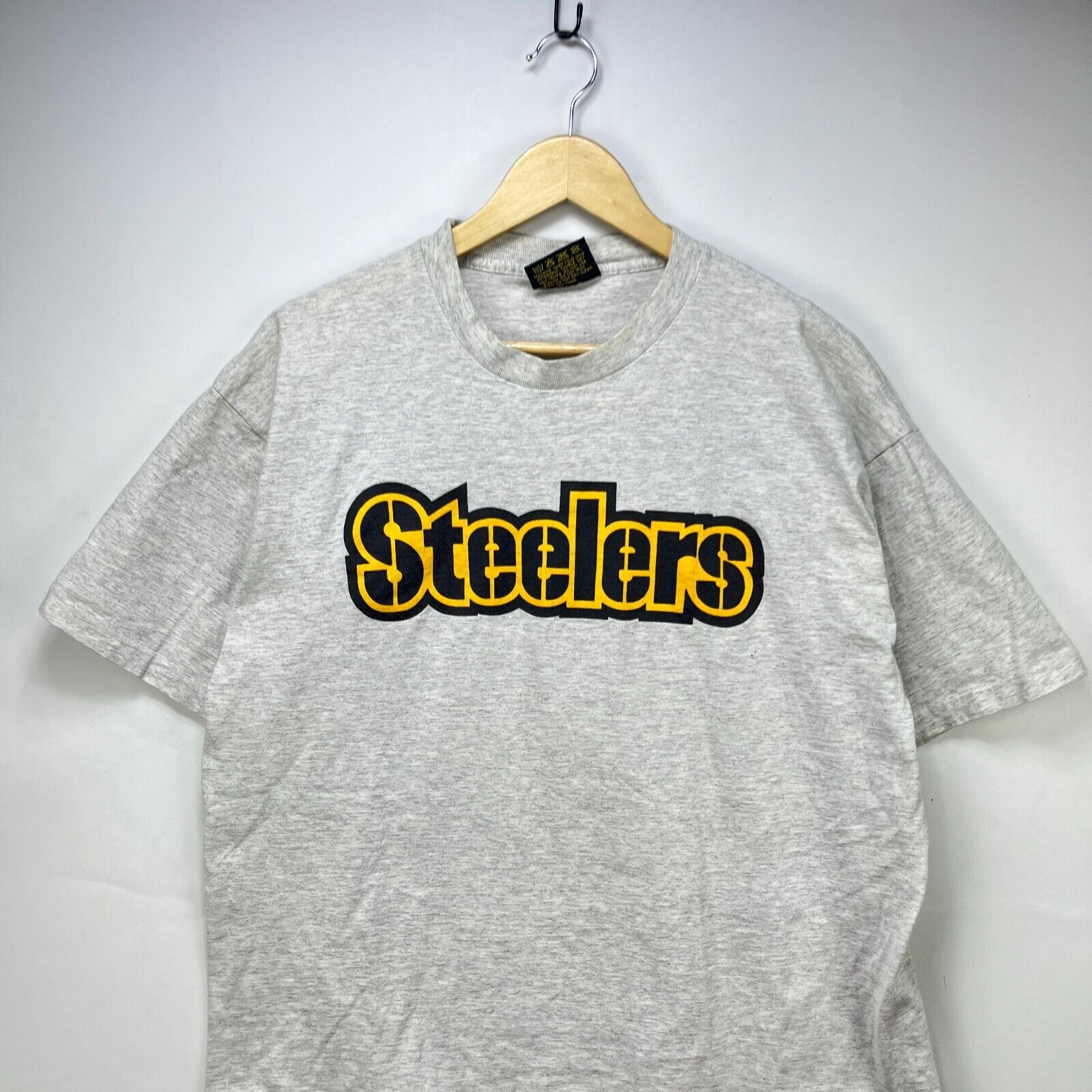Vintage Vintage 90s Pittsburgh Steelers Single Stitch XL Made in USA Size US XL / EU 56 / 4 - 2 Thumbnail