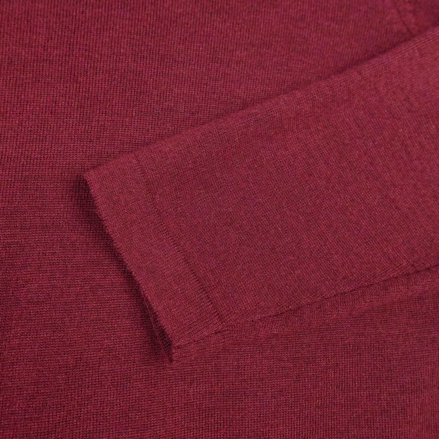 Eddie Bauer Eddie Bauer Sweater Mens XL Burgundy Fine Italian Merino Wool V Neck Pullover Size US XL / EU 56 / 4 - 5 Thumbnail