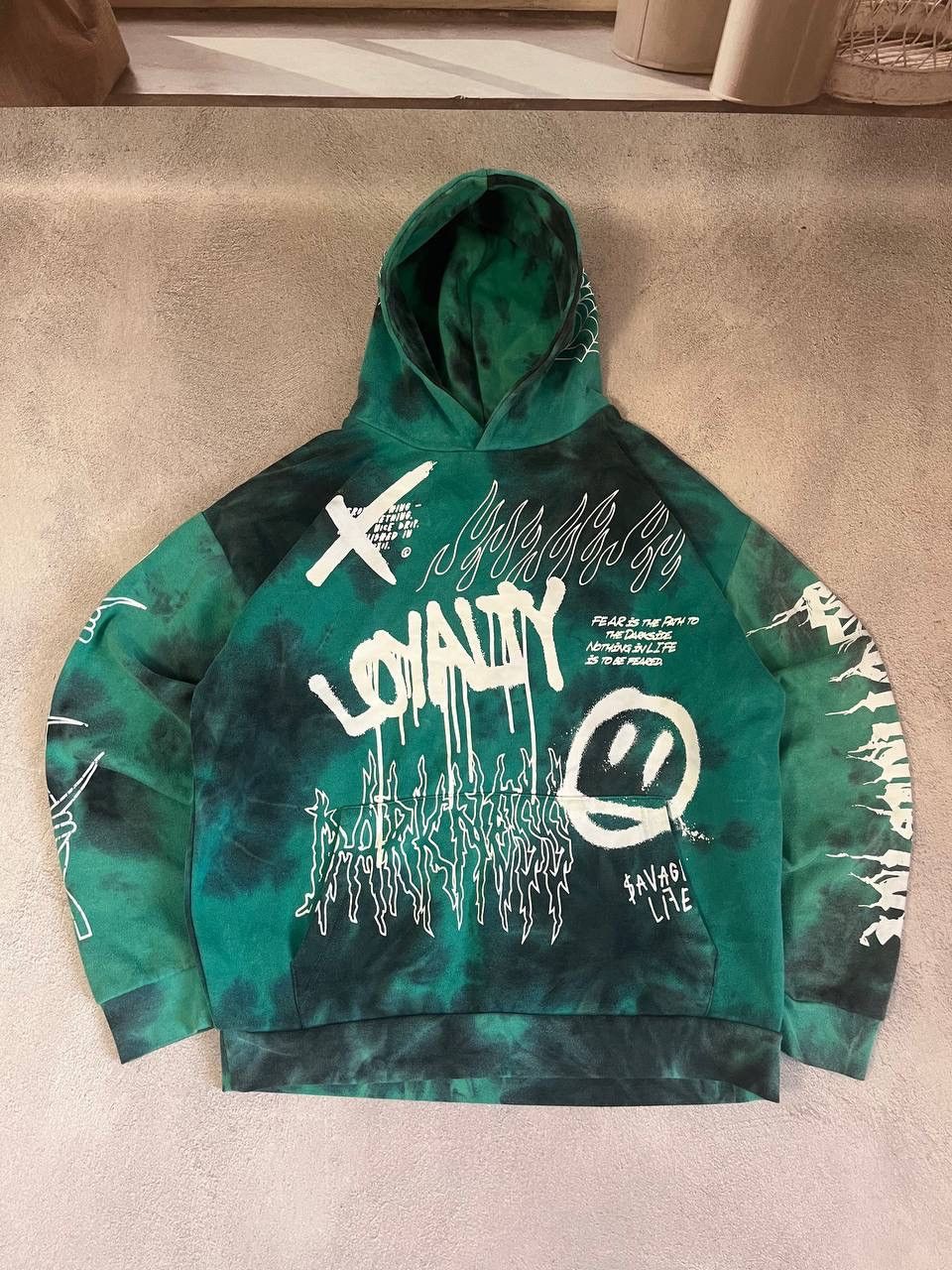 Christian Audigier × Ed Hardy × Vintage Vintage Ed Hardy by Christian Audigier style hoodie Size US L / EU 52-54 / 3 - 1 Thumbnail