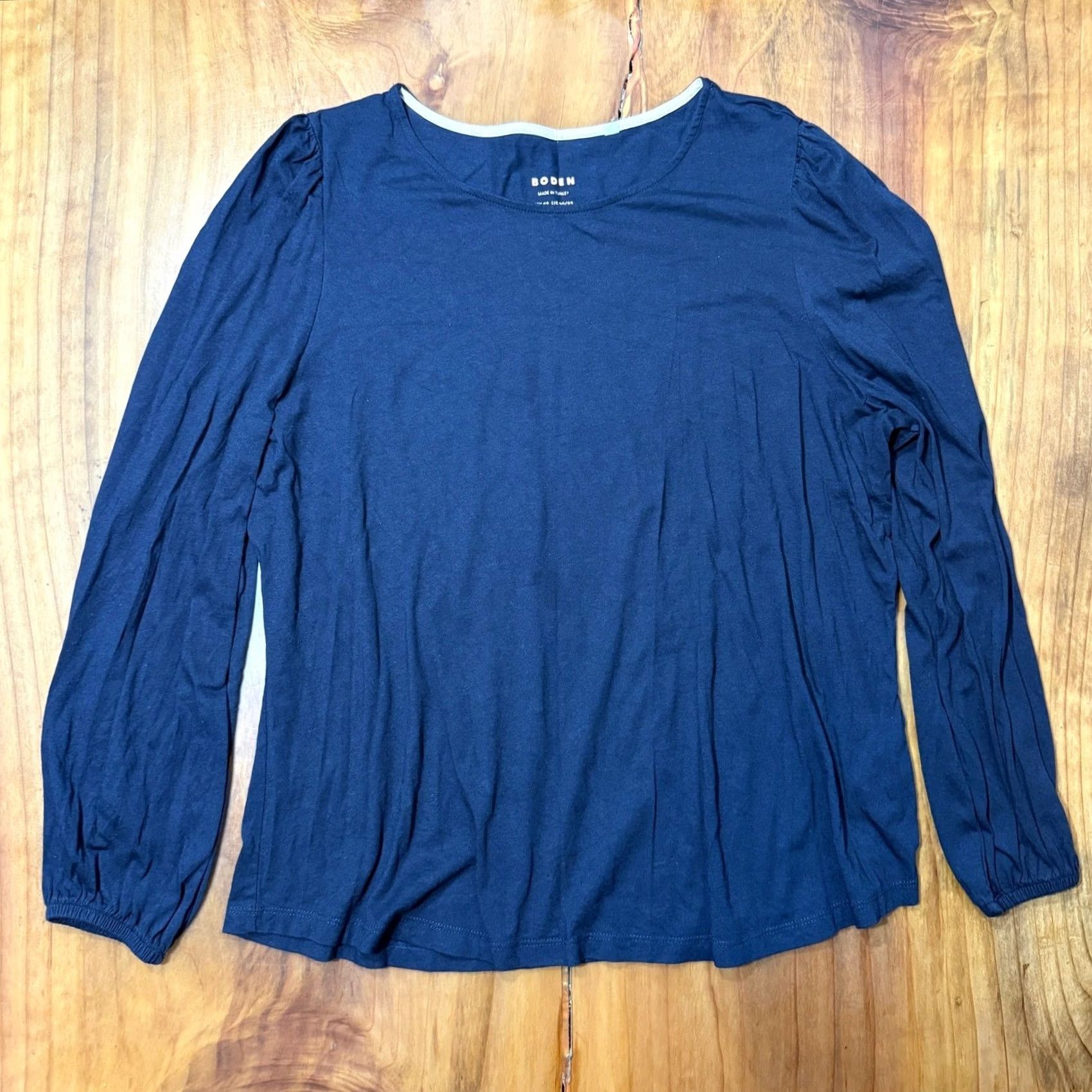 Boden Boden Shirt Women's LOT OF 2 16/18 20/22 Navy Blue Cotton Long sleeve ZZ27 Size XL / US 12-14 / IT 48-50 - 7 Thumbnail