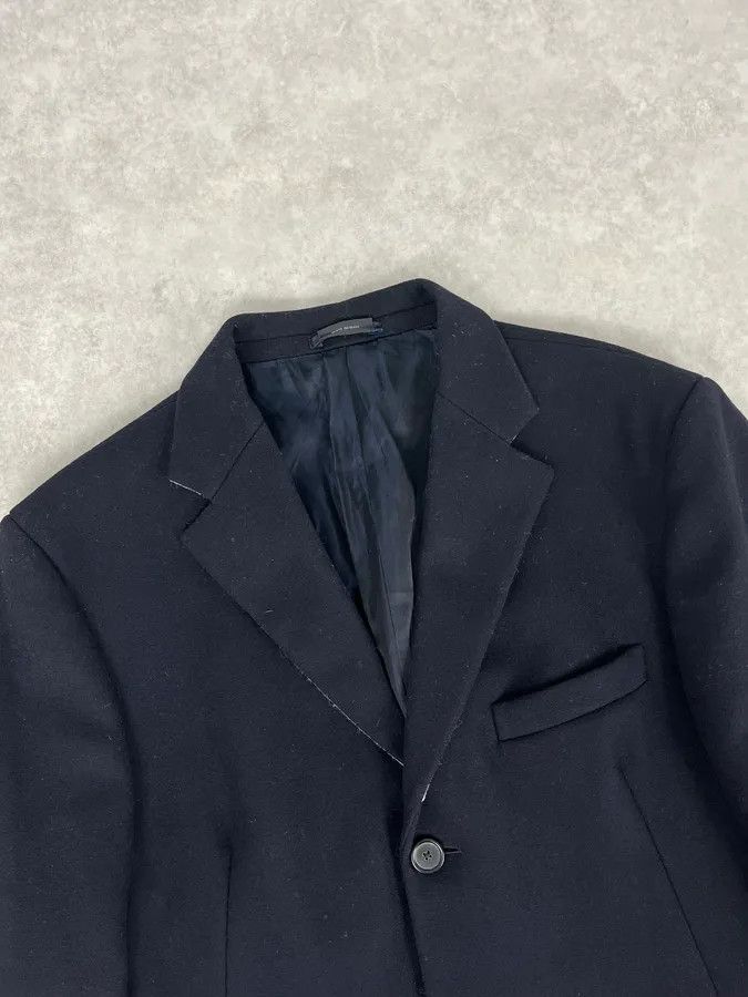 Jil Sander Jil Sander Navy Wool Long Coat Size US M / EU 48-50 / 2 - 5 Thumbnail