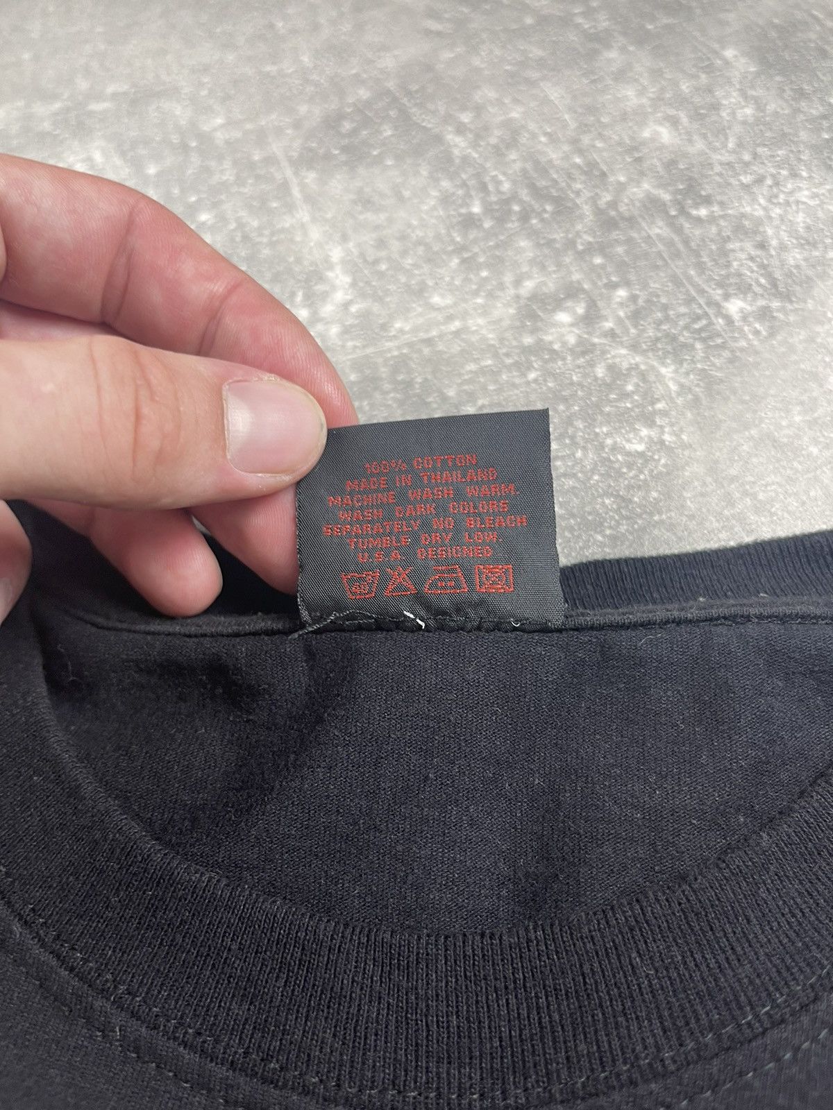 Band Tees × Led Zeppelin × Vintage Led Zeppelin Vintage 00s Flame Logo Cotton Black T-Shirt Size US L / EU 52-54 / 3 - 8 Thumbnail
